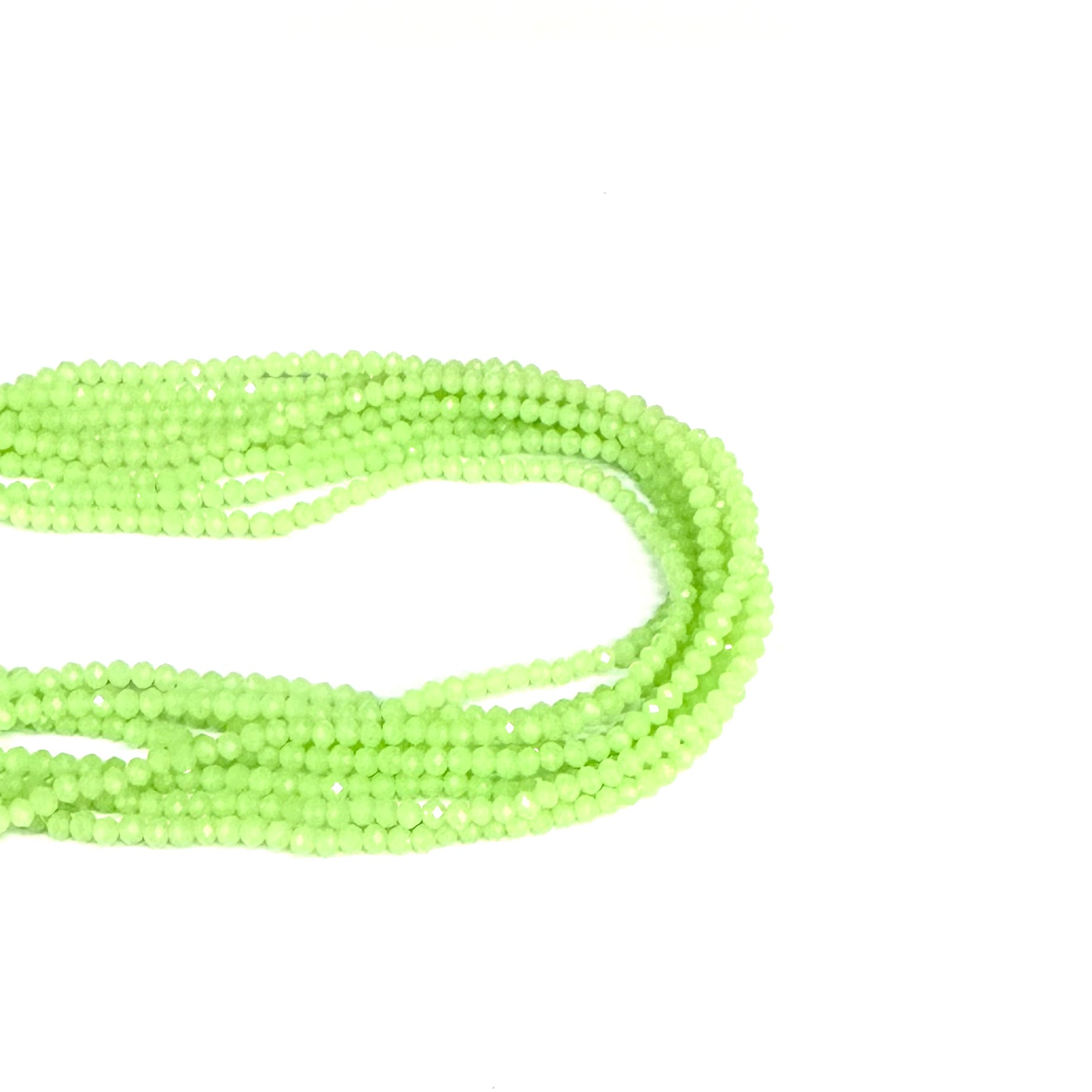 CRISTAL CHATO | 3MM| VERDE CLARO PASTEL OPALESCENTE