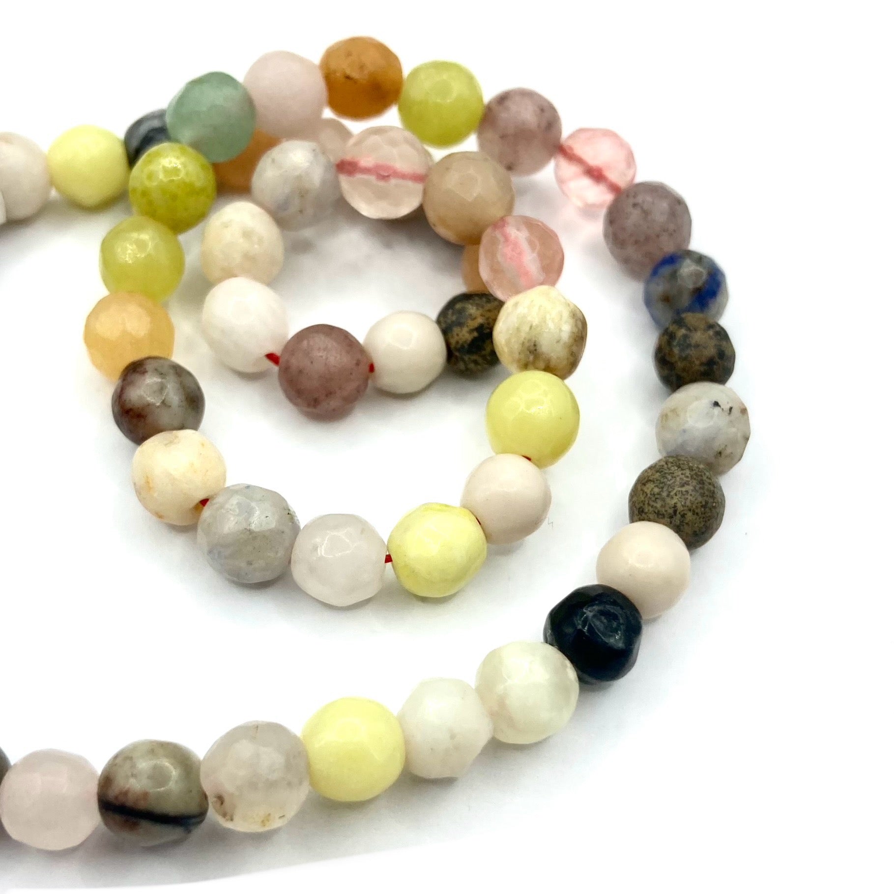 AGATA FACETADA | 6MM | MIX