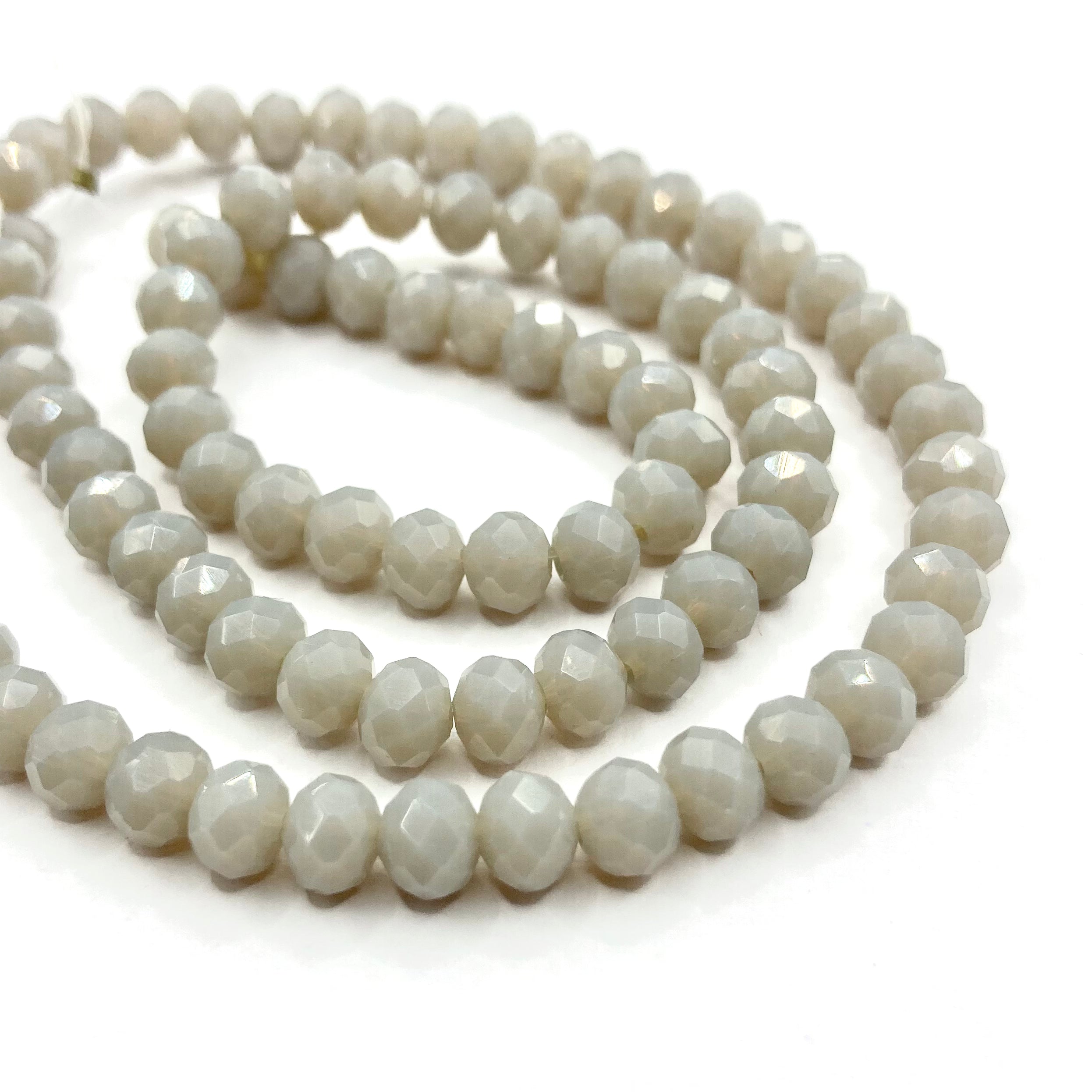 CRISTAL CHATO | 6 MM | MATTE GRIS OPALESCENTE