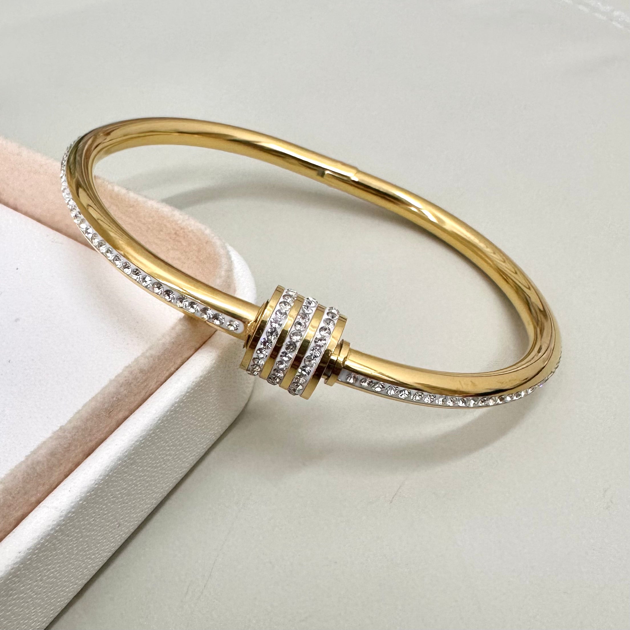 PULSERA RIGIDA | ROSCA DE ZIRCONES