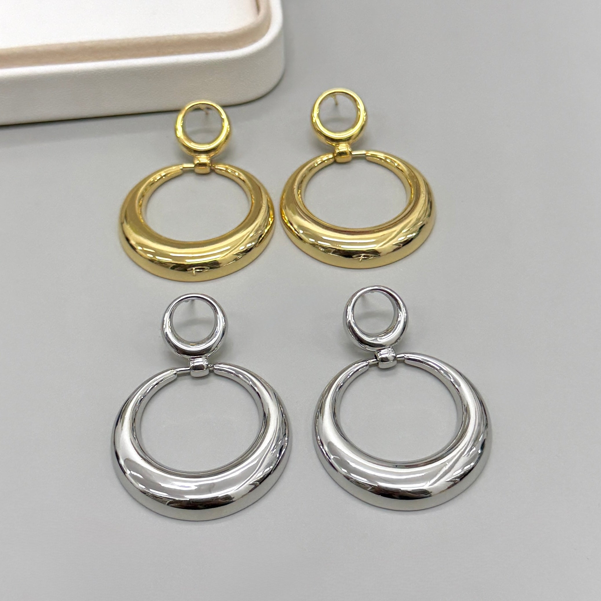 AROS | ARGOLLA CIRCULOS COLGANTES| 46MM