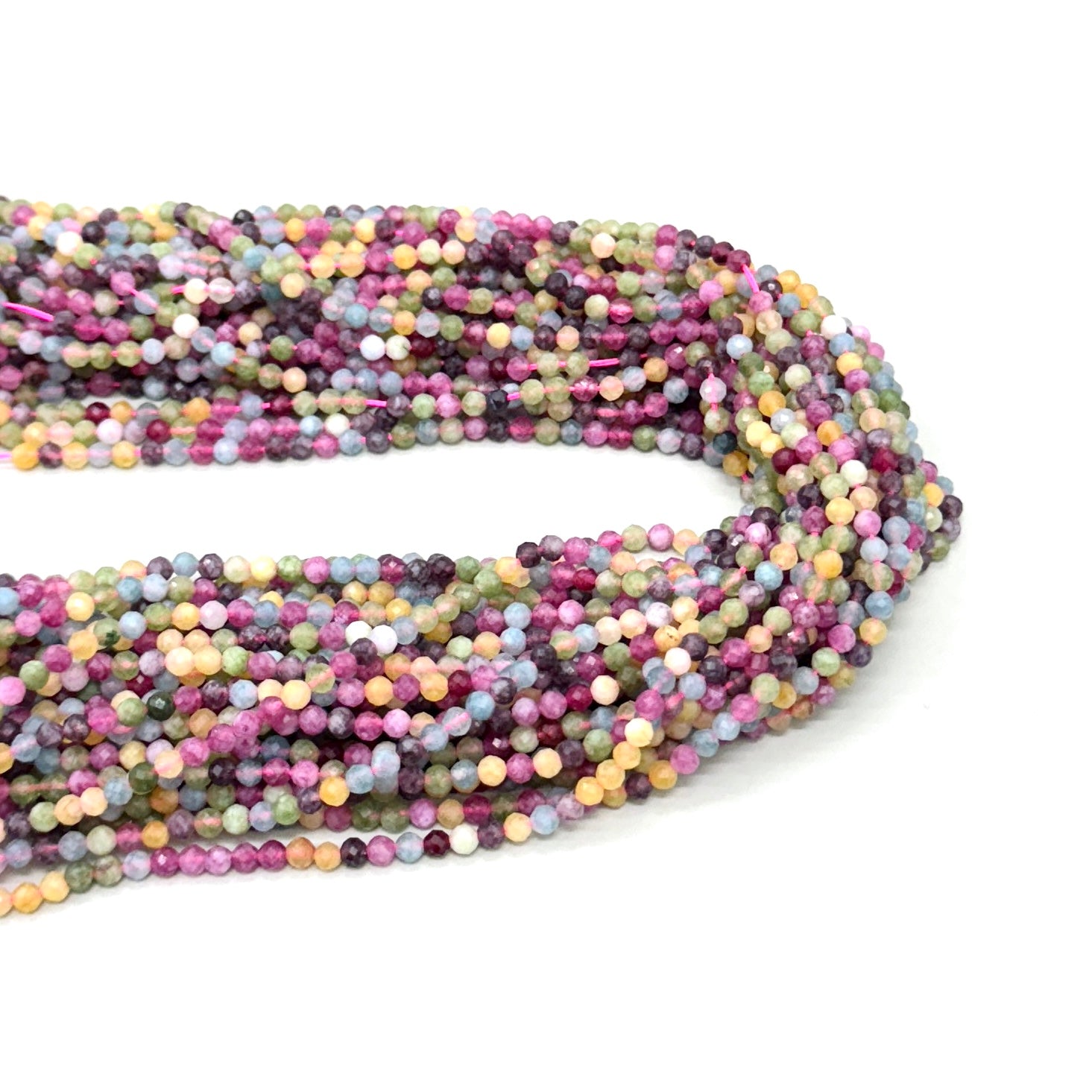 JADE TURMALINADO CLARO | MICROFACETADA