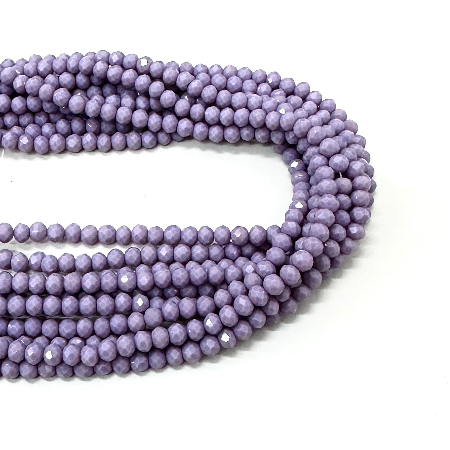 CRISTAL CHATO | 4.5MM| LILA MATTE OSCURO