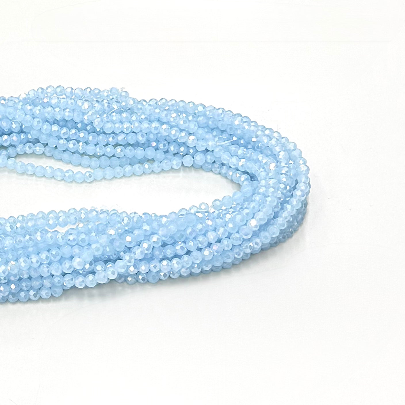 CRISTAL CHATO | 4.5MM | CELESTE CLARO OPALESCENTE TORNASOL