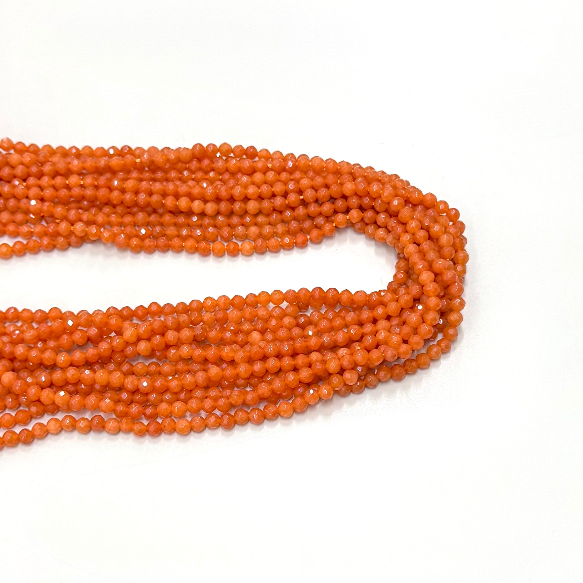 AGATA FACETADA | NARANJA MANDARINA