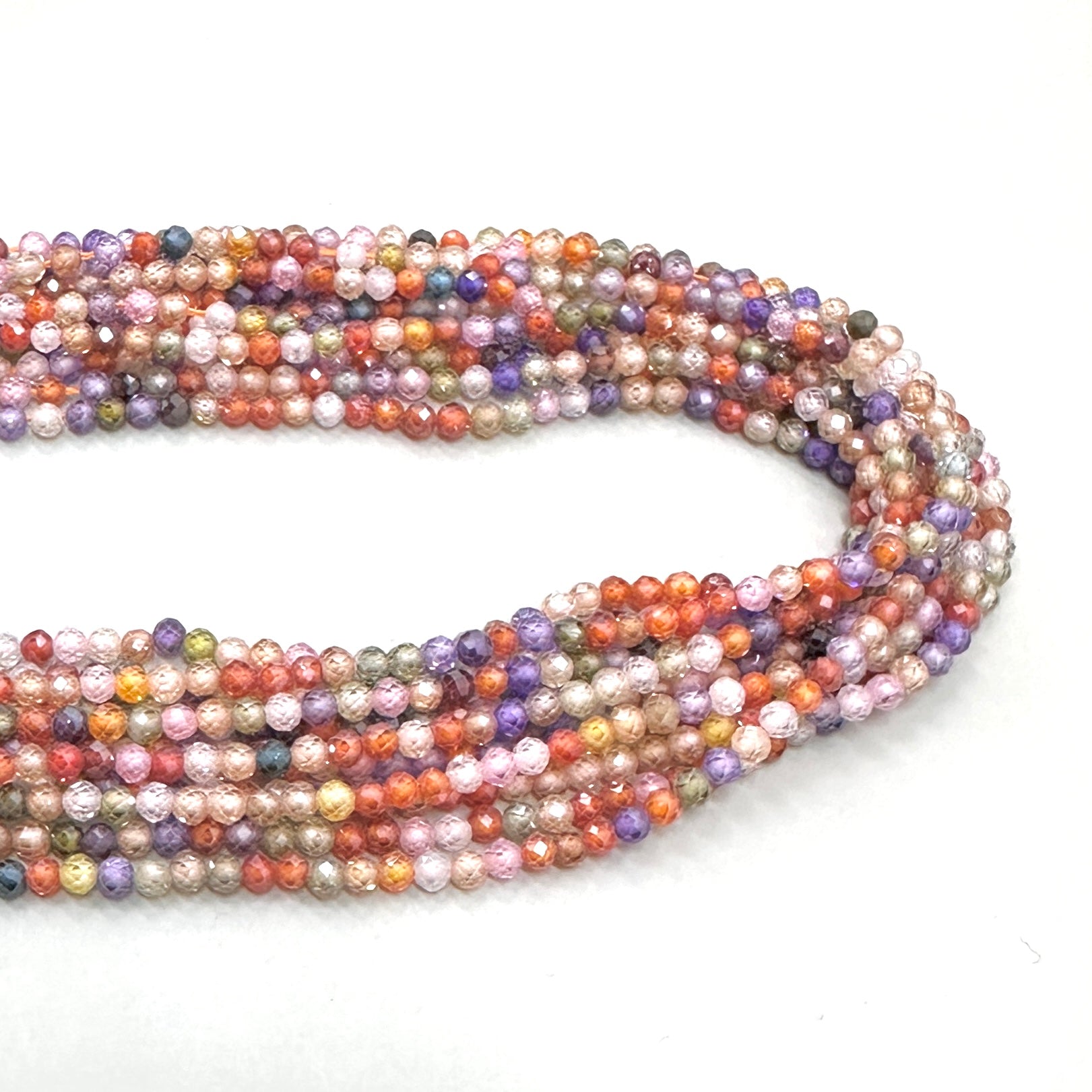 CIRCONITA MICROFACETADA | MULTICOLOR | 3MM