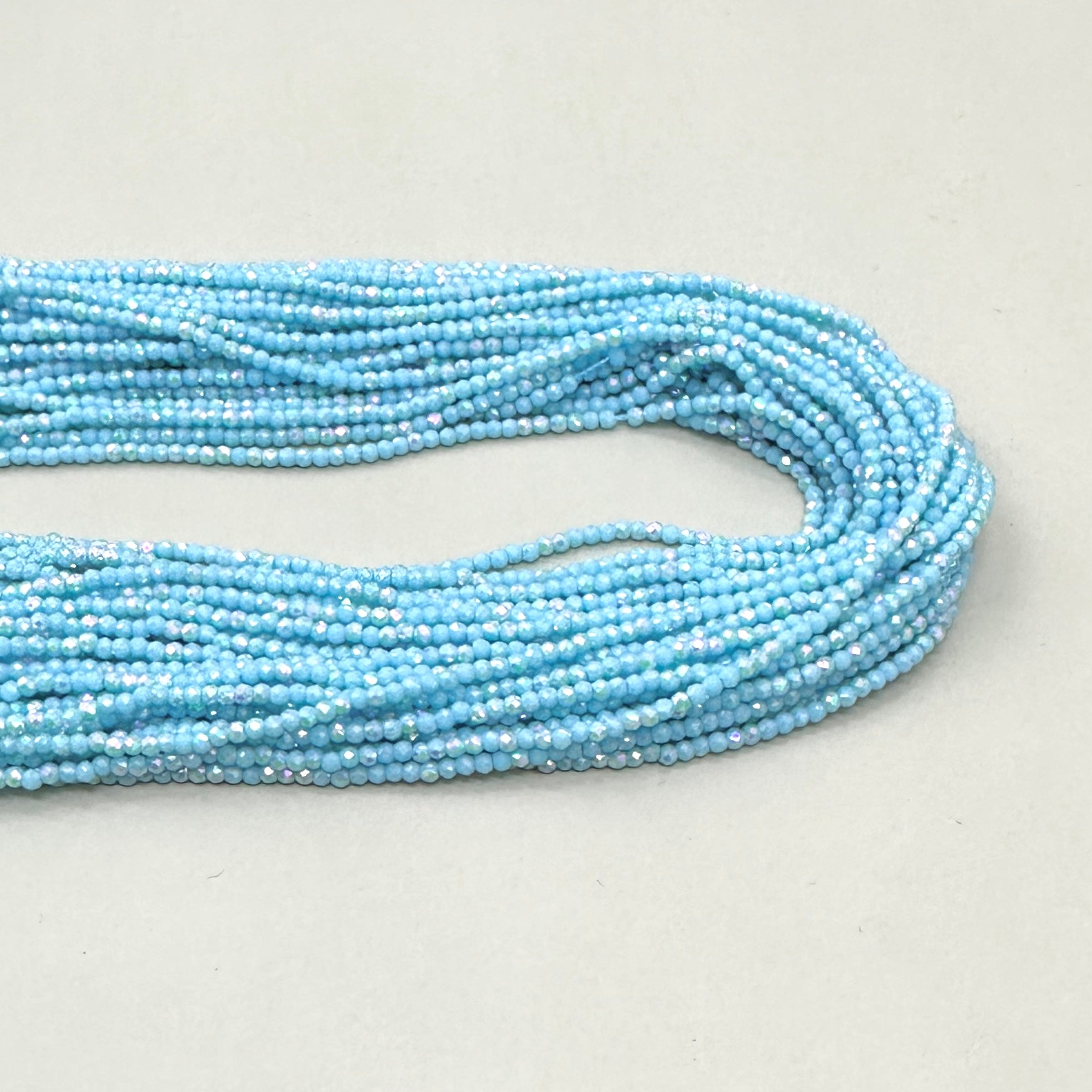 CRISTALES MINERALES FACETADO | CELESTE TORNASOL