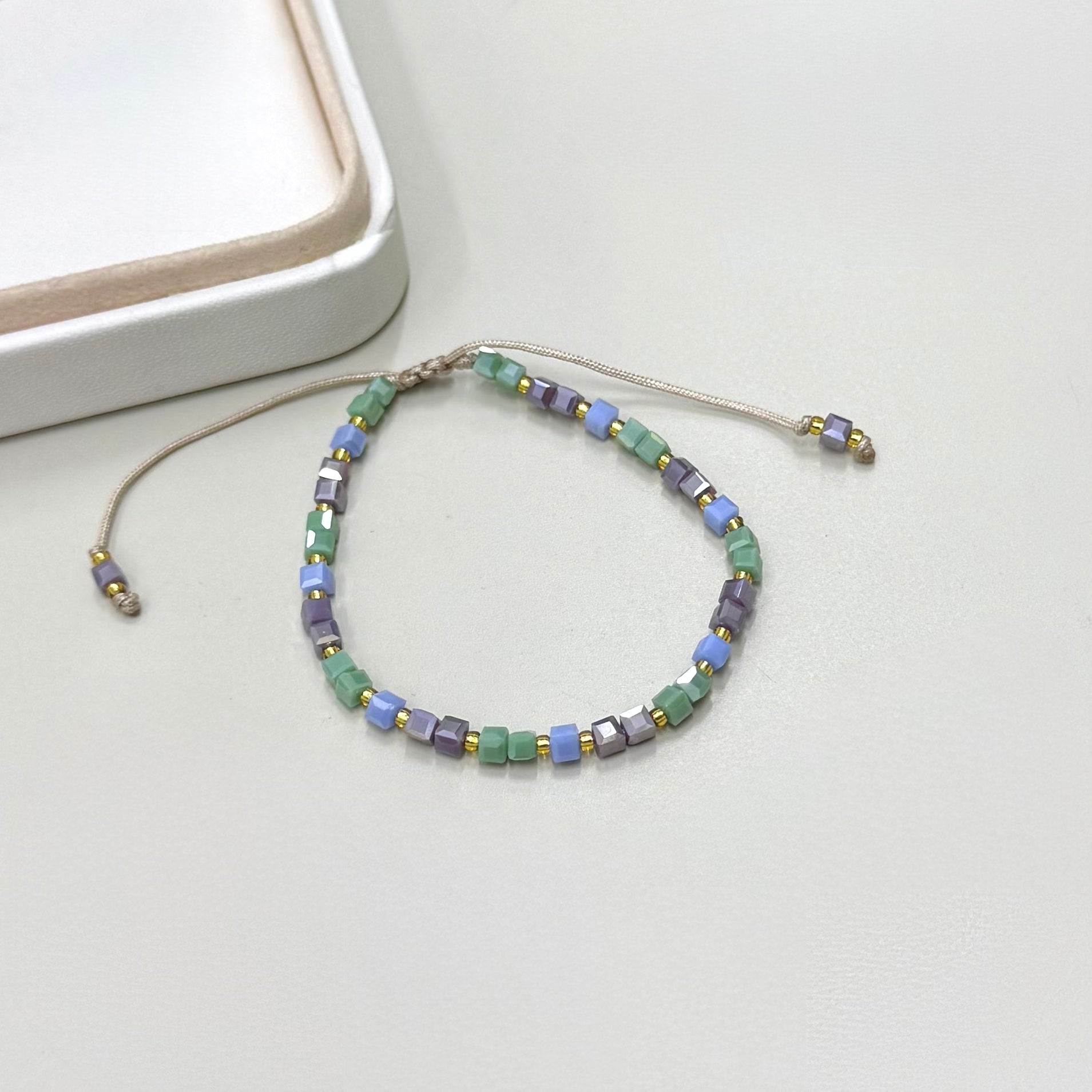 PULSERA CUADRITOS | MIX COLORES | LUNAM