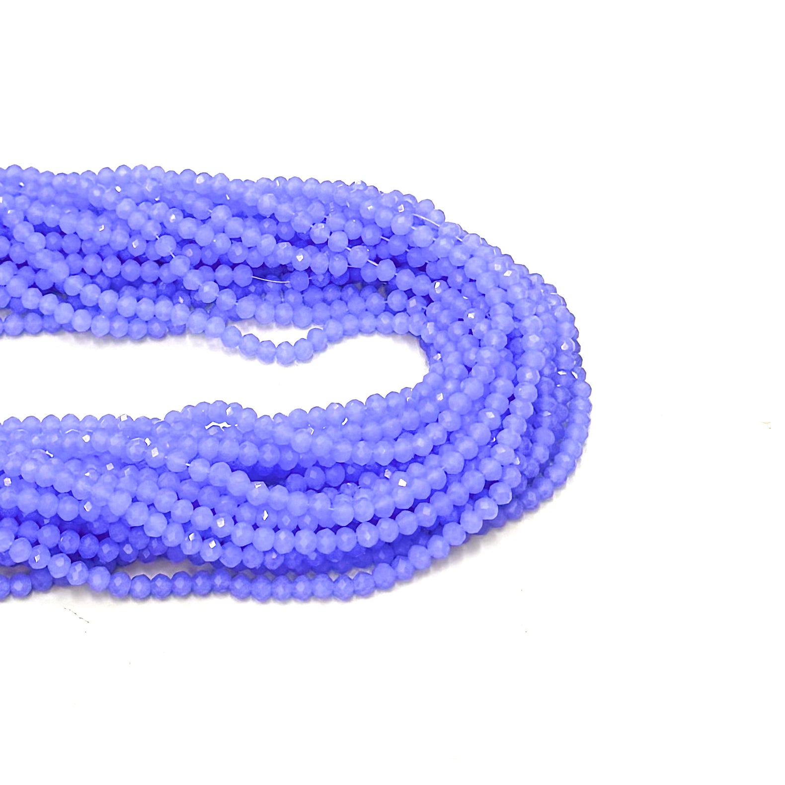 Cristal Chato | 4mm | OPALESCENTE LAVANDA OSCURO