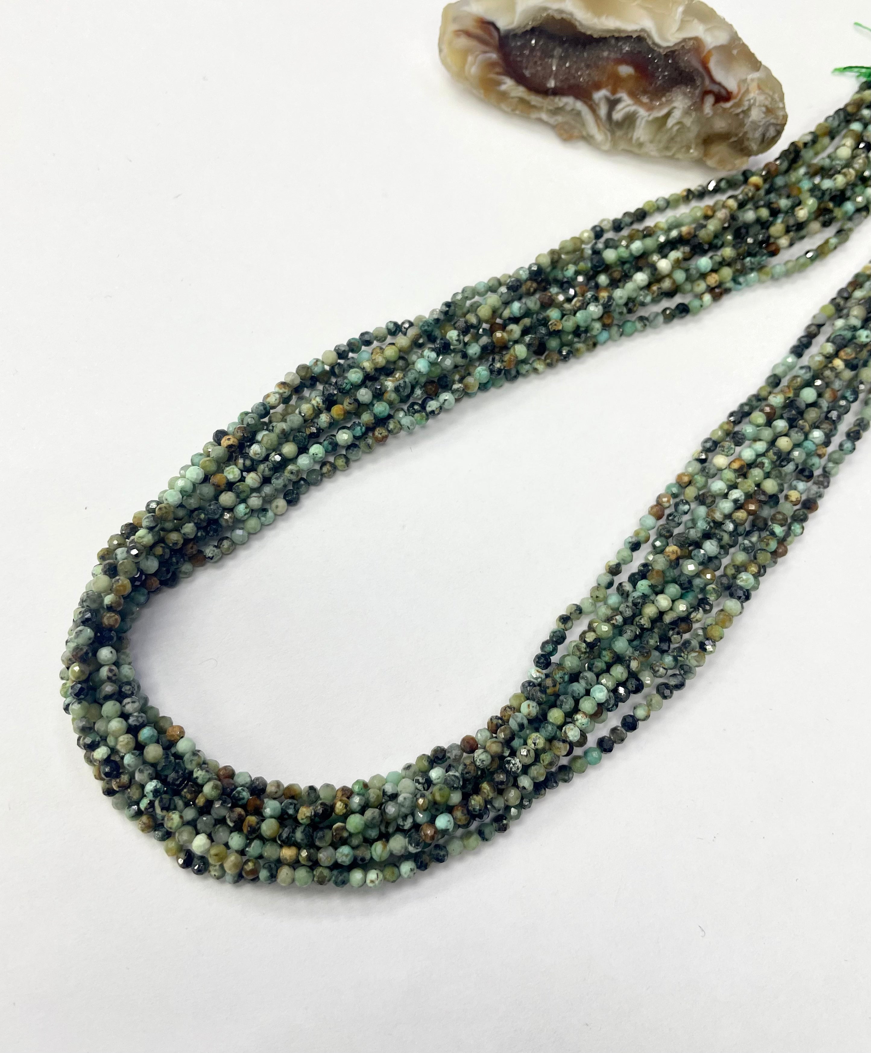 PIEDRAS NATURALES | MINI | TURQUESA AFRICANA | 2.46 MM (19-92G)