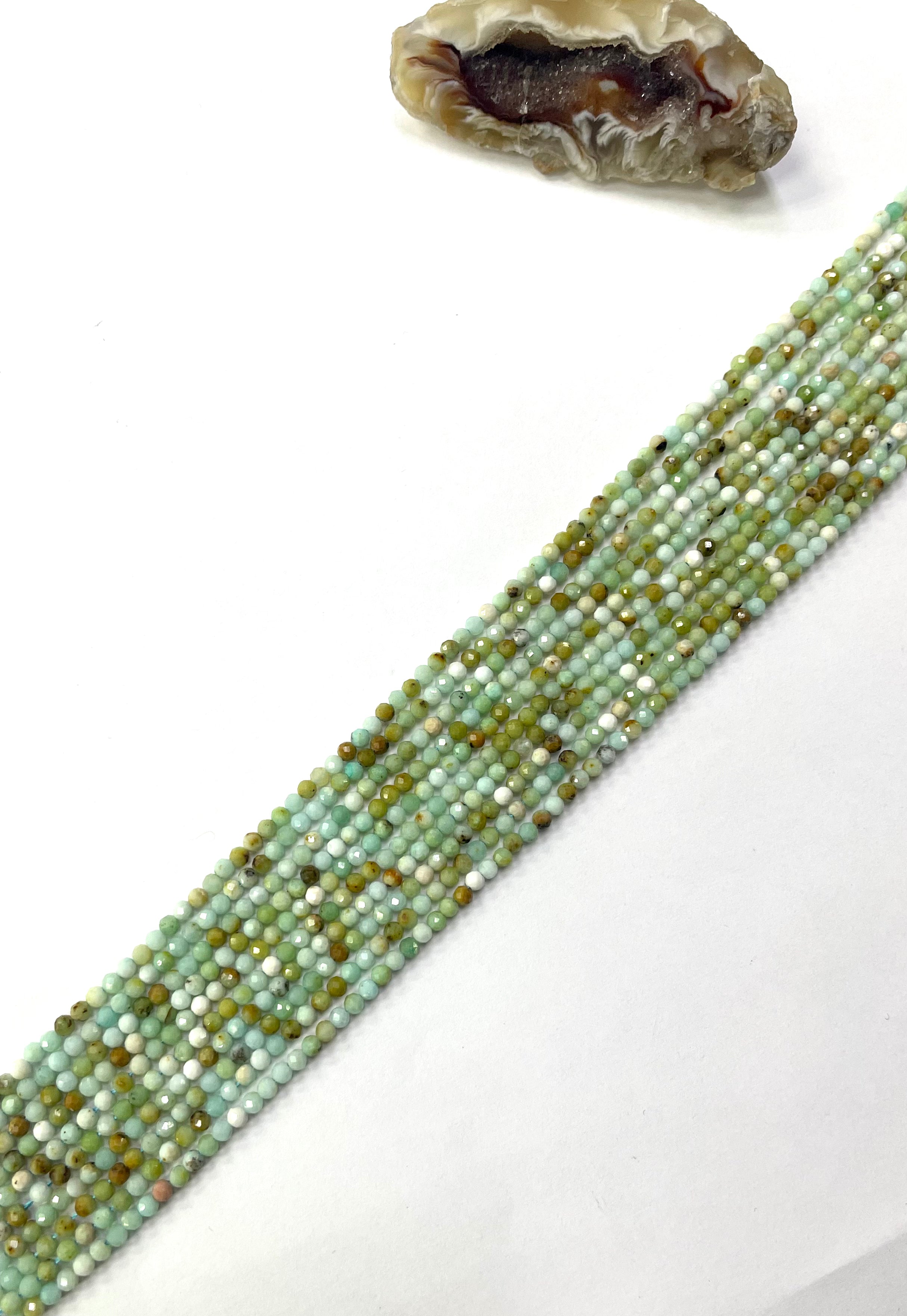 PIEDRAS NATURALES | MINI | AMAZONITA DEL BOSQUE | 2.47MM