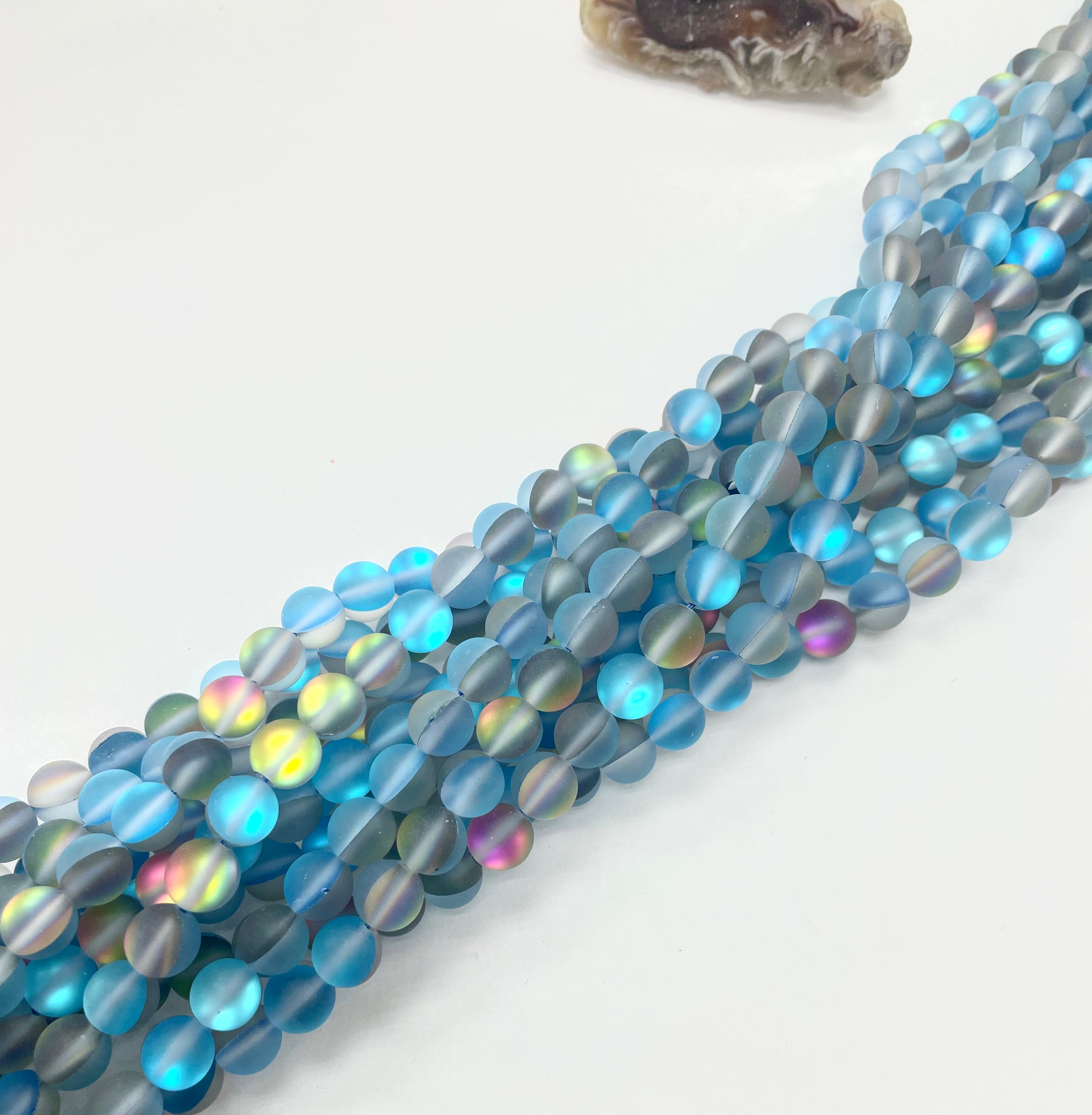 CUARZO SIRENA | CELESTE | 8MM