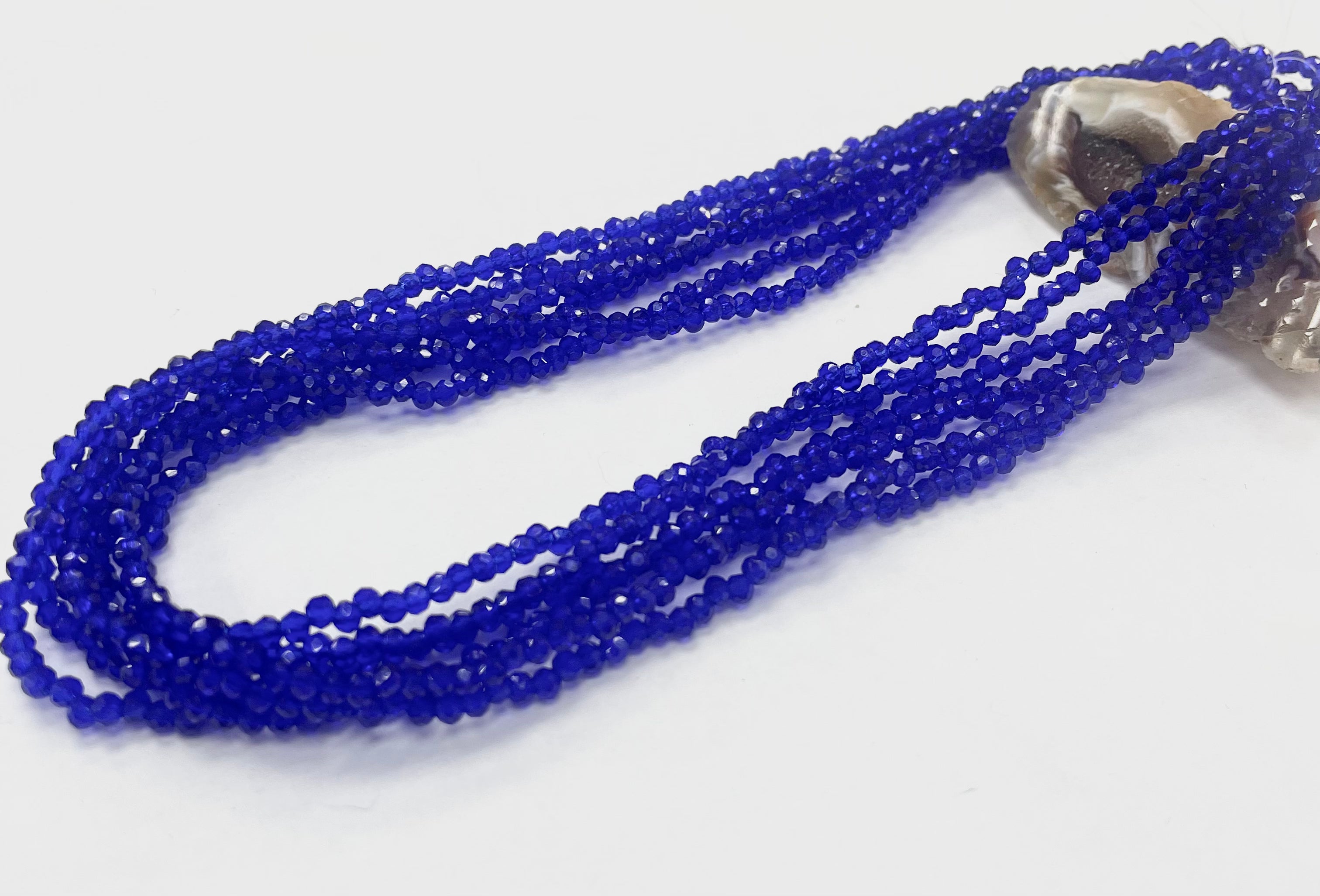 Cristal Chato | 3.6mm | Azul Translucido (4-32H)