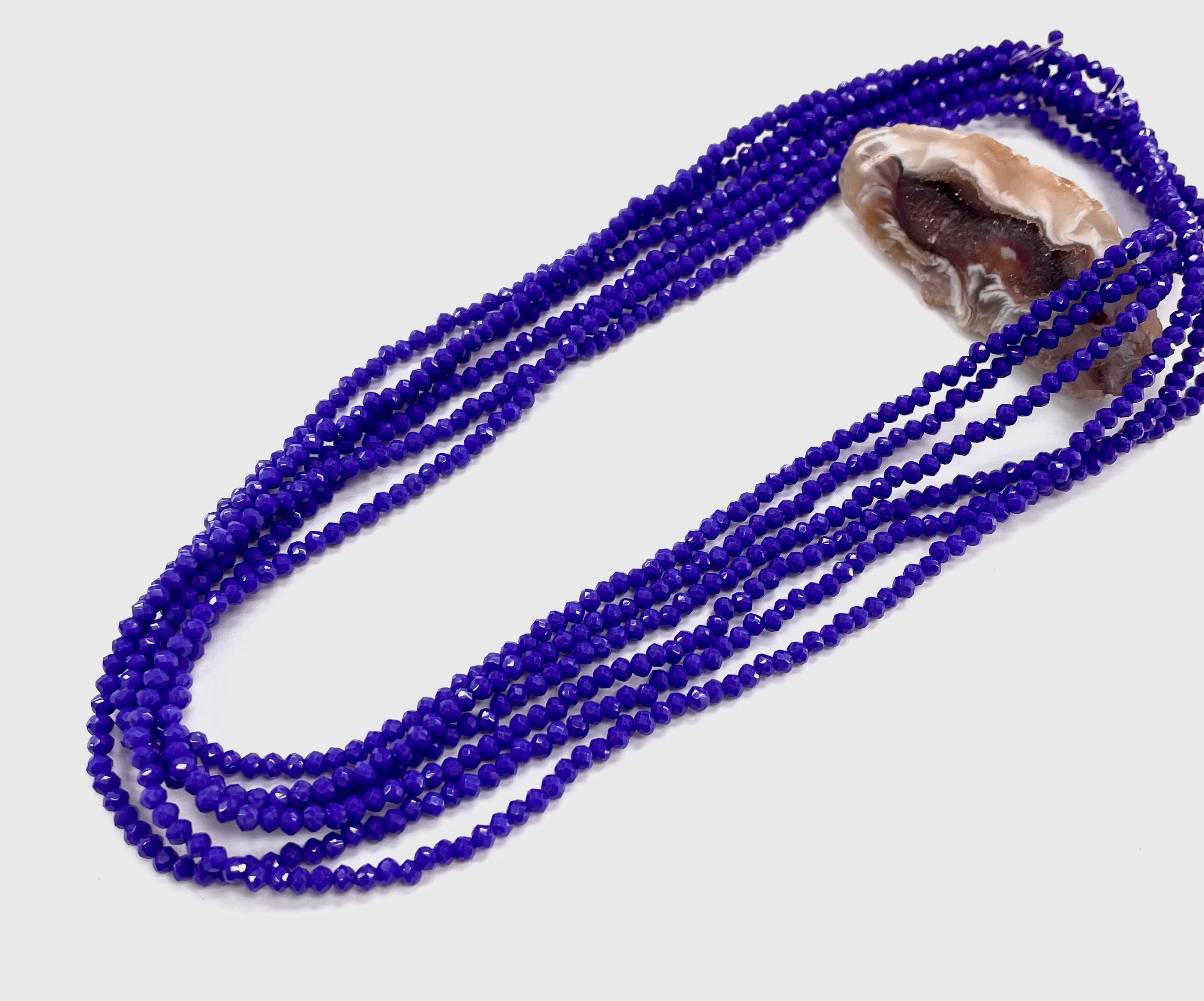 CRISTAL CHATO | 3.1MM | MATTE AZUL 2 (26-59W)