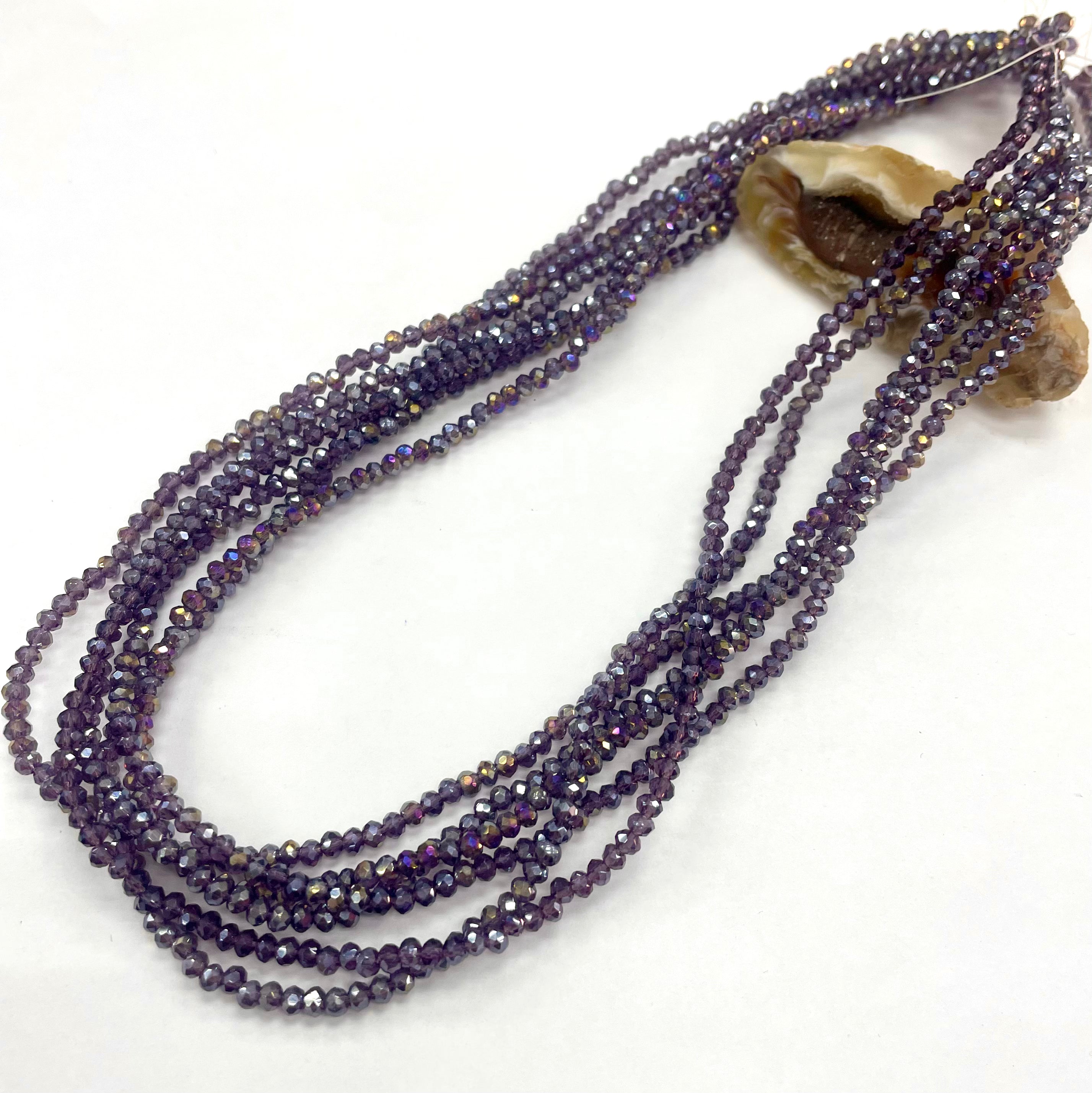 CRISTAL CHATO | 3.2MM | TRANSLUCIDO TORNASOL MORADO (26-32W)