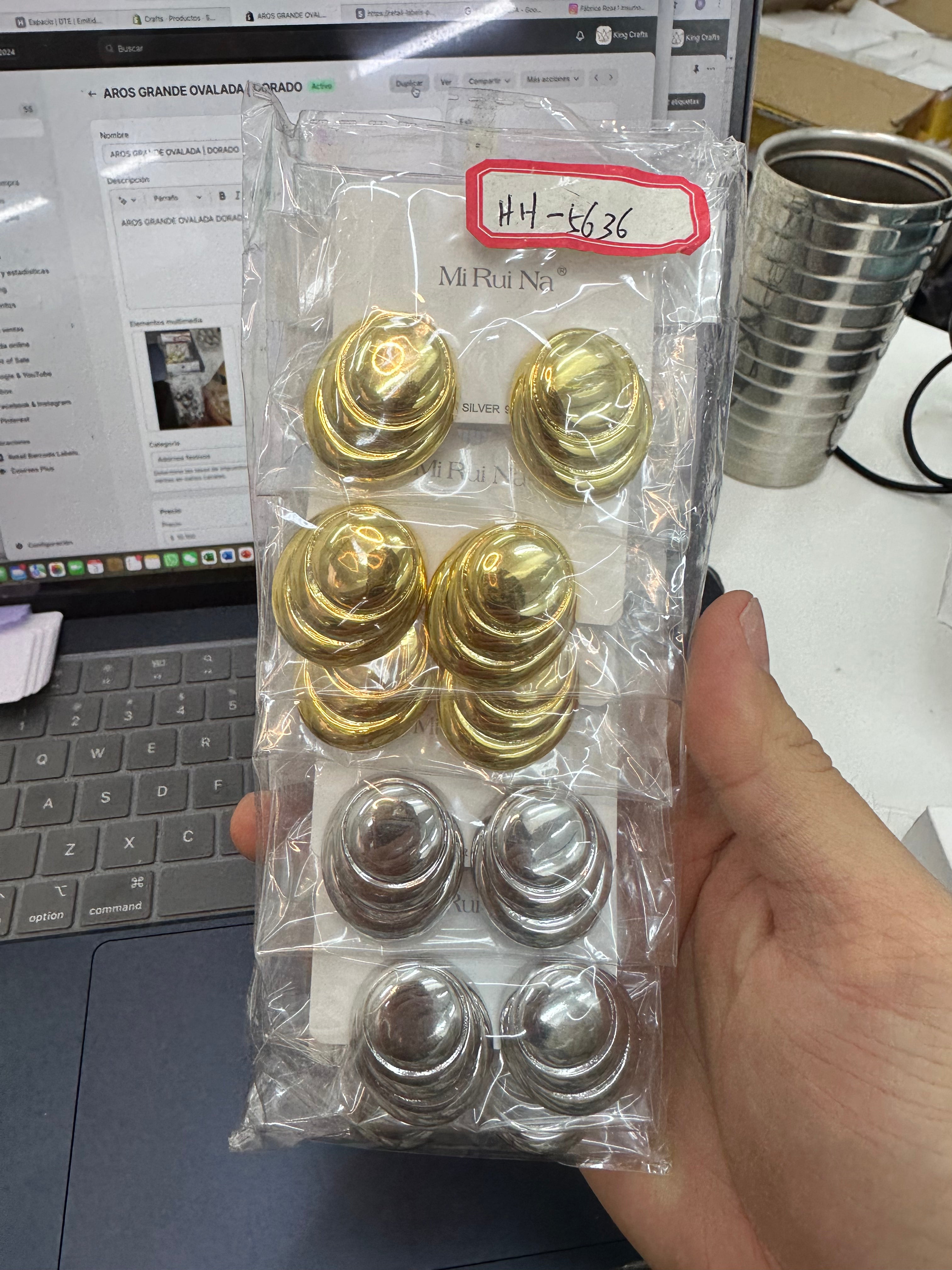 AROS TRES CIRCULOS | PLATEADO