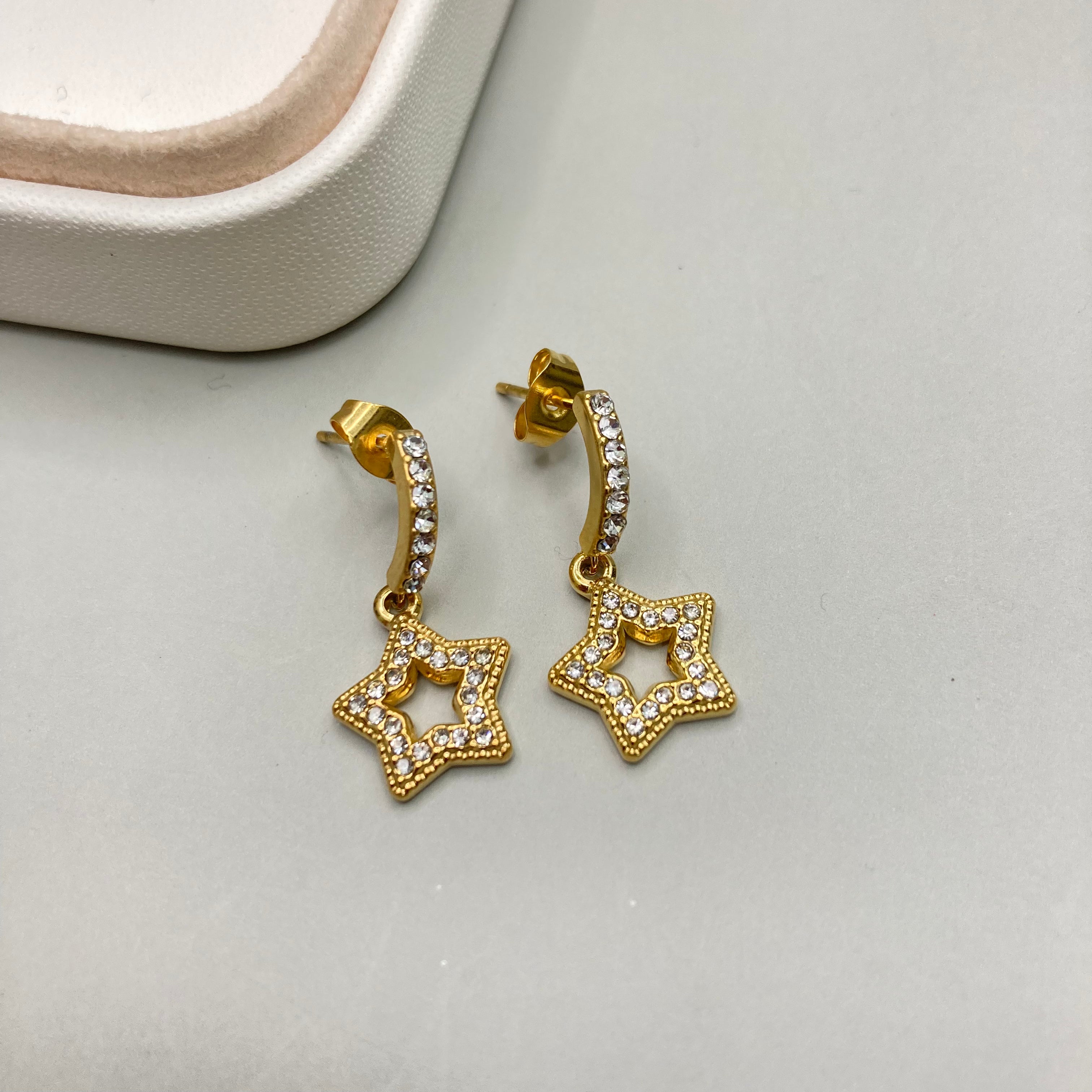 AROS | ESTRELLA COLGANTE Y CRISTALES