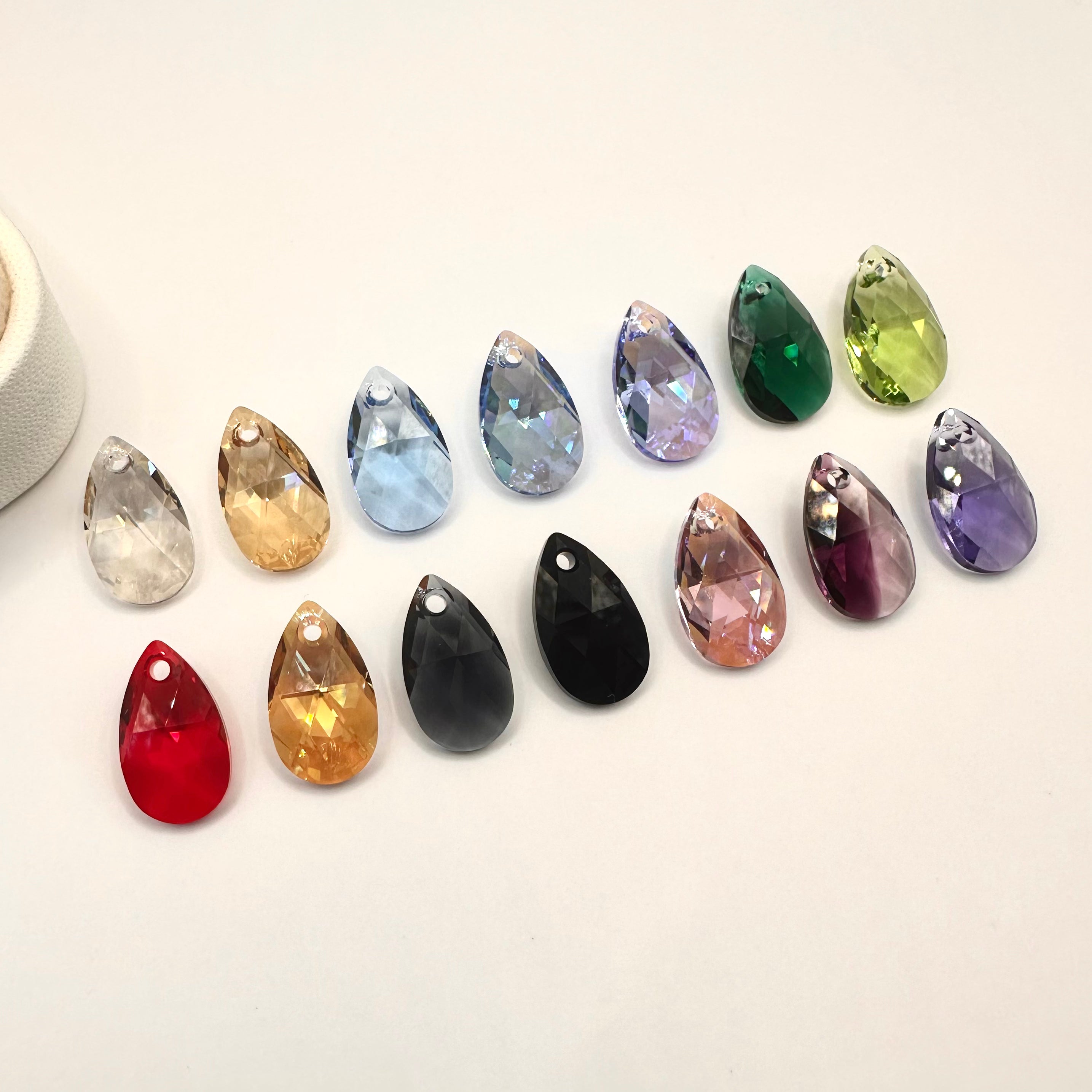 SWAROVSKI CRYSTALS | COLGANTE TEARDROP | 16MM