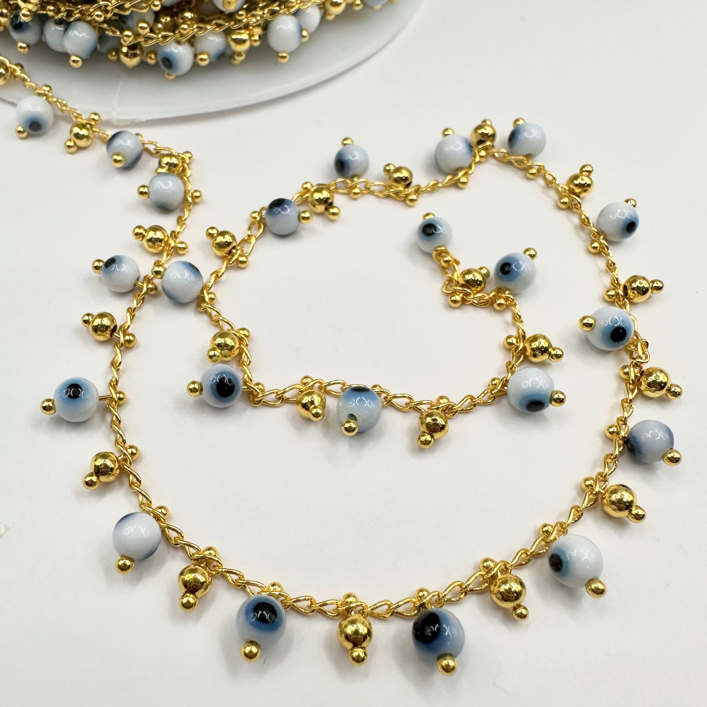 CADENAS BAÑO DE ORO | OJO TURCO