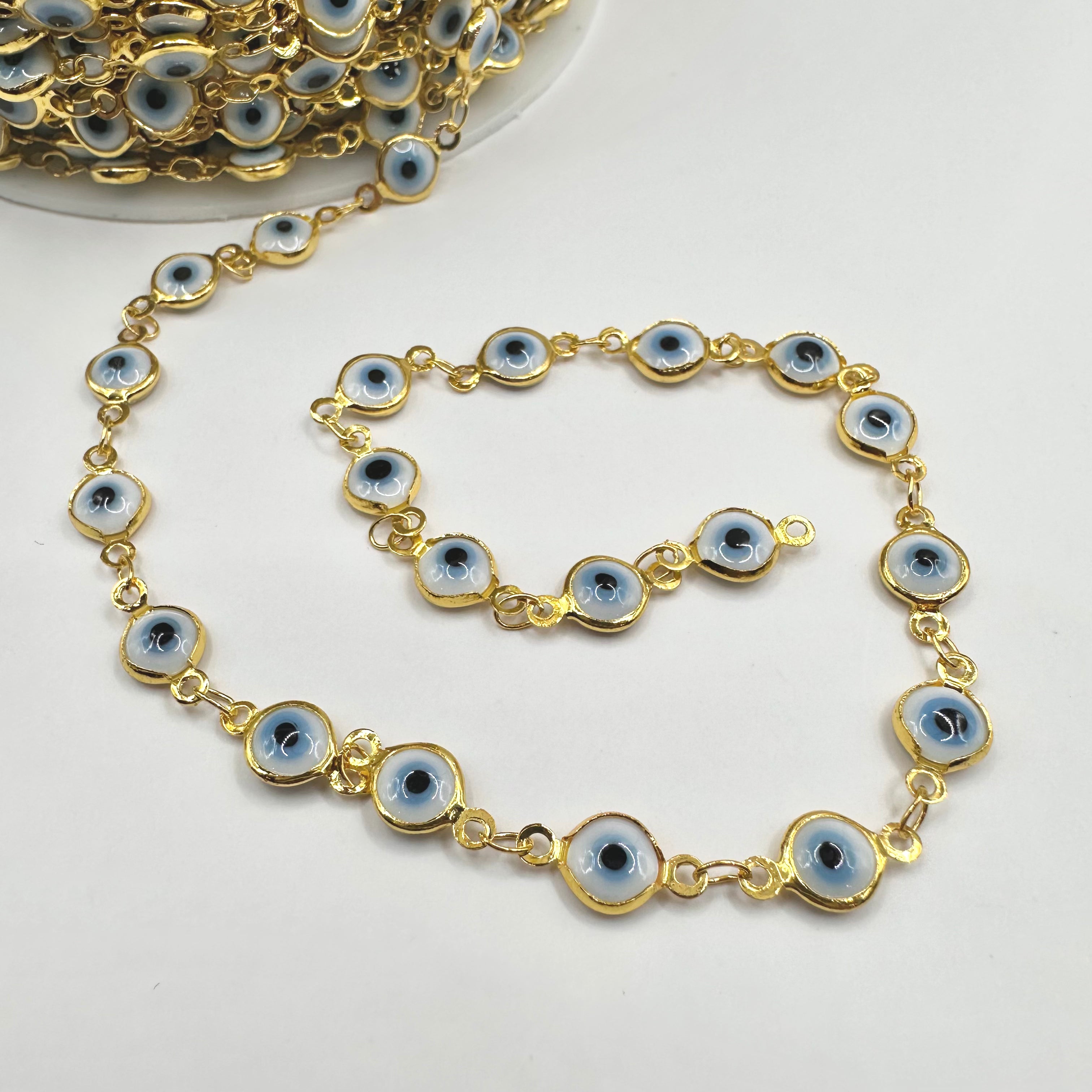 CADENAS BAÑO DE ORO | OJO TURCO