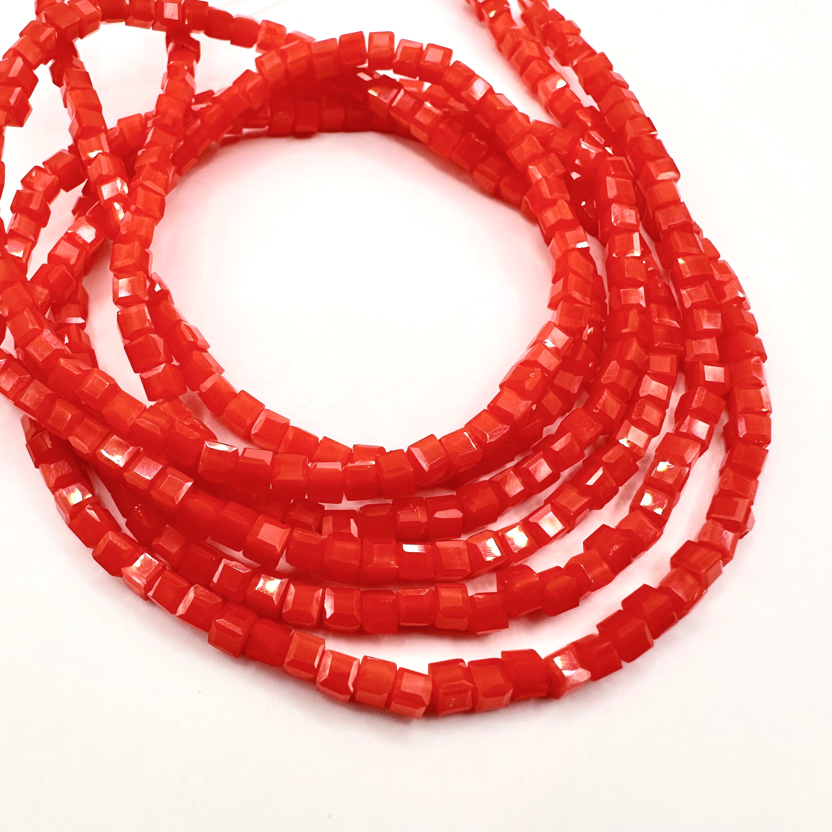 CRISTAL CUADRADO | ROJO