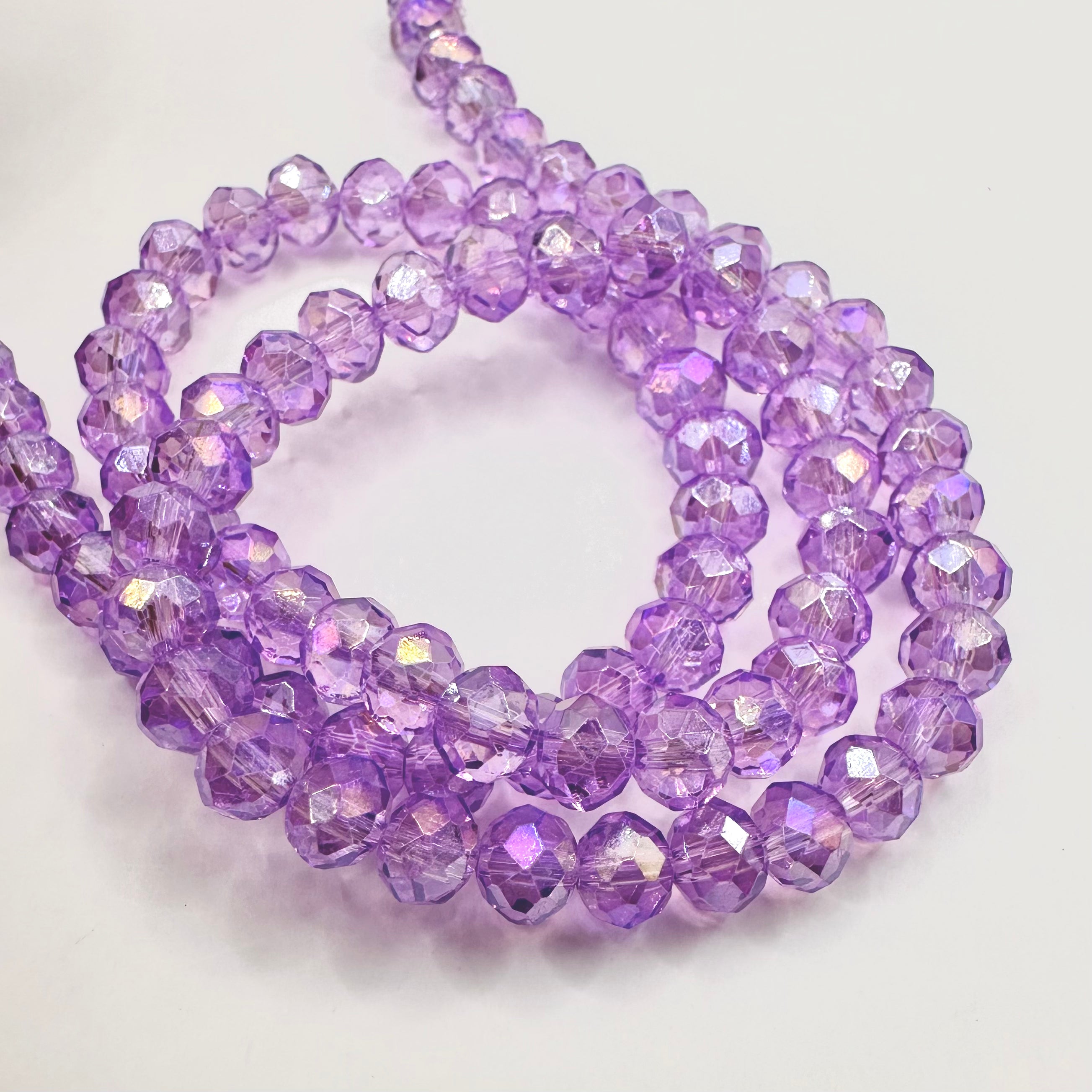 CRISTAL CHATO | LILA TRASLUCIDO TORNASOL