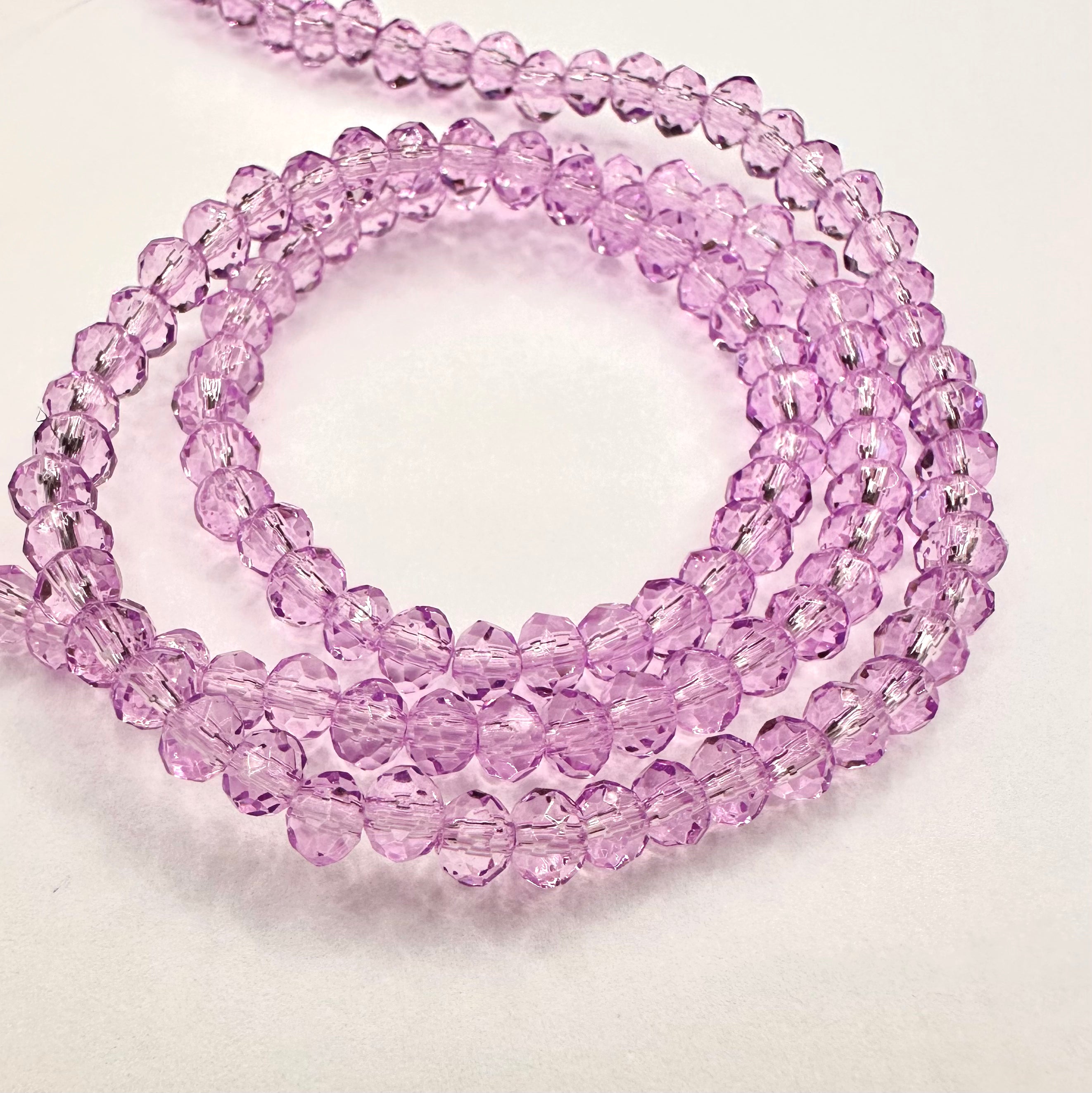 CRISTAL CHATO | 4.2MM |LILA TRASLUCIDO