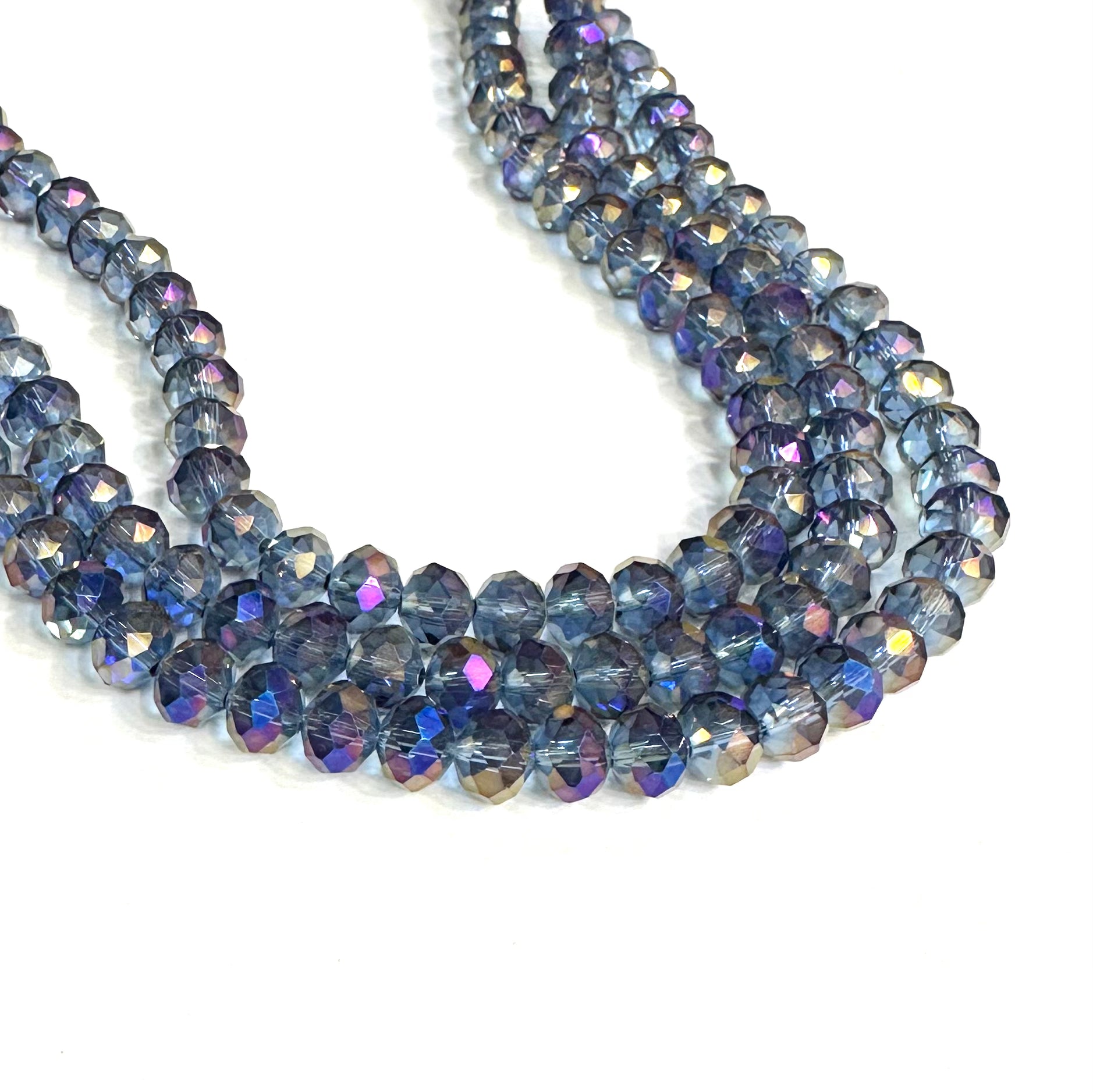 CRISTAL CHATO | 8MM | BICOLOR TR GRIS MORADO (16-9G)