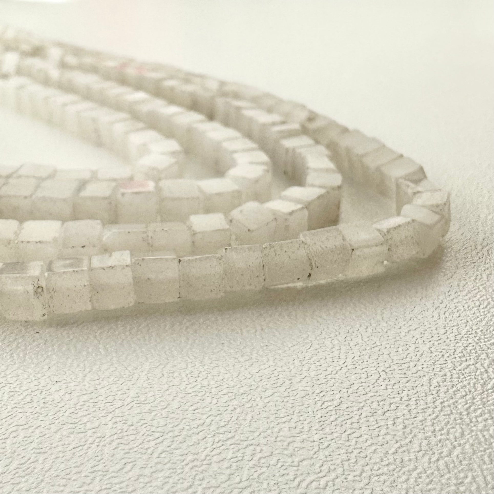 PIEDRA CUADRADA | CUARZO BLANCO | 4MM