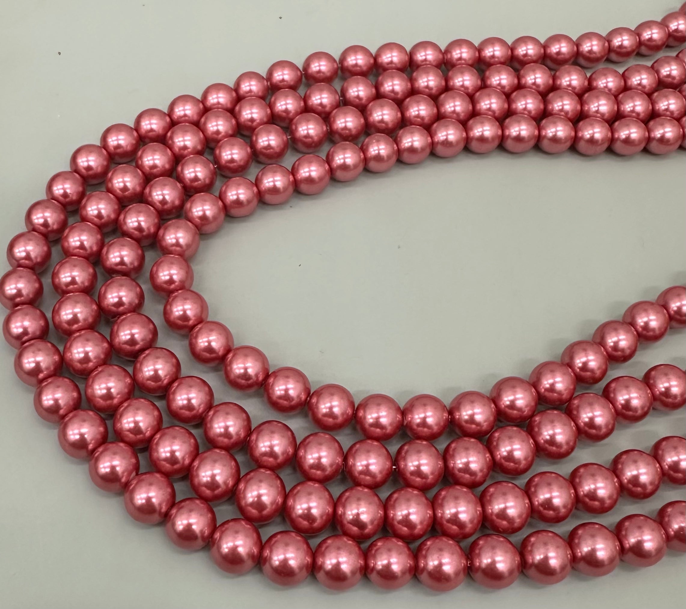 PERLA BRILLANTE |10MM | PALO ROSA 2