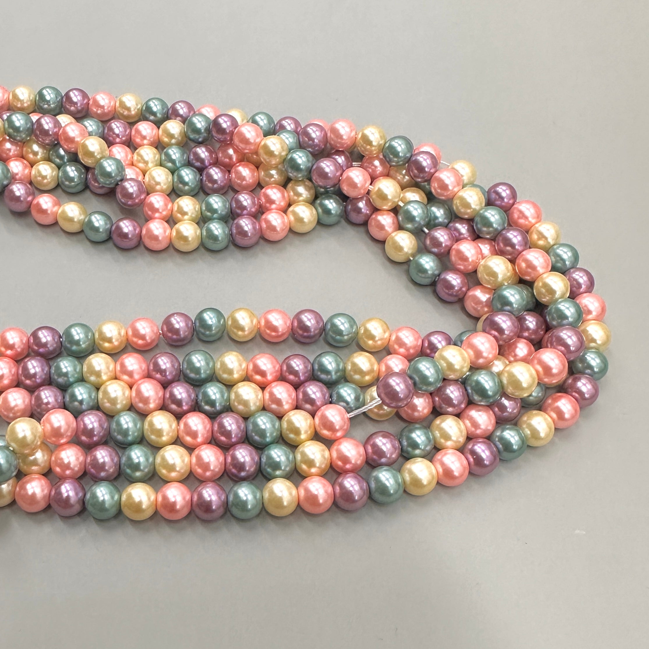 PERLA SHELL | AMARILLO VERDE LILA ROSA