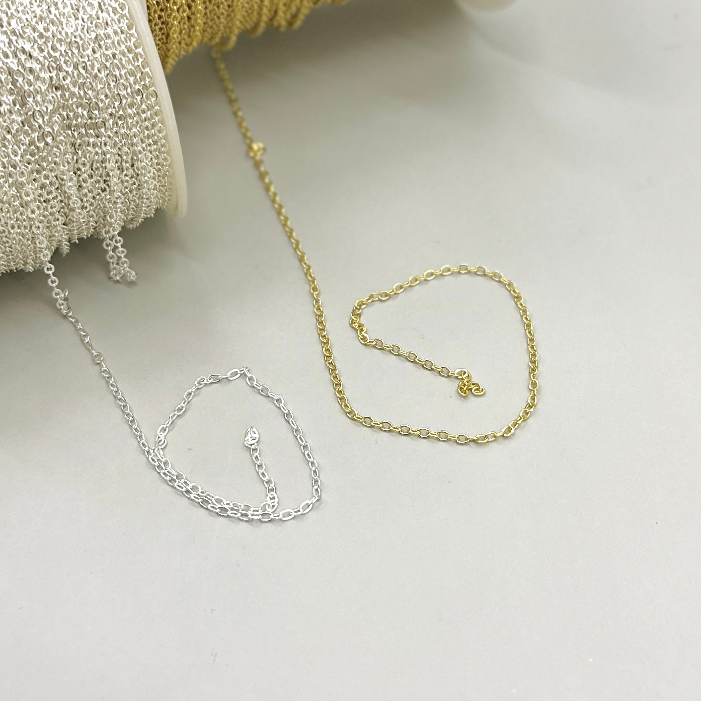 CADENA ESLABON CHICO | BAÑADA | 1 METRO