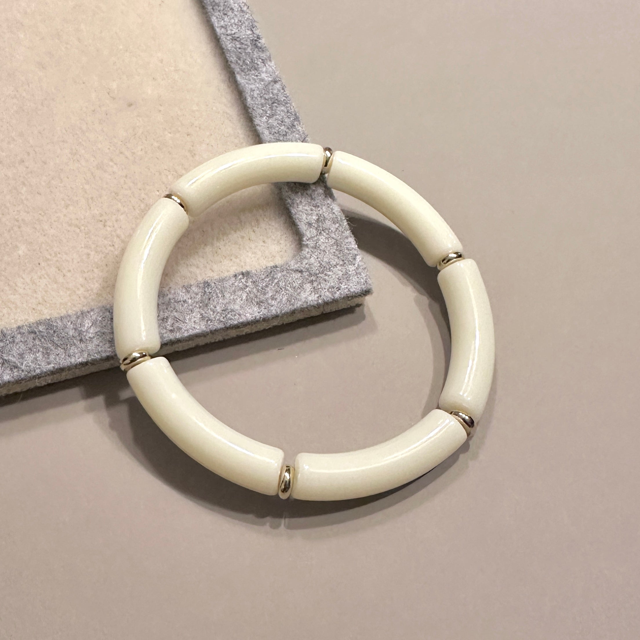 PULSERA BAMBU ACRILICA | LUNAM