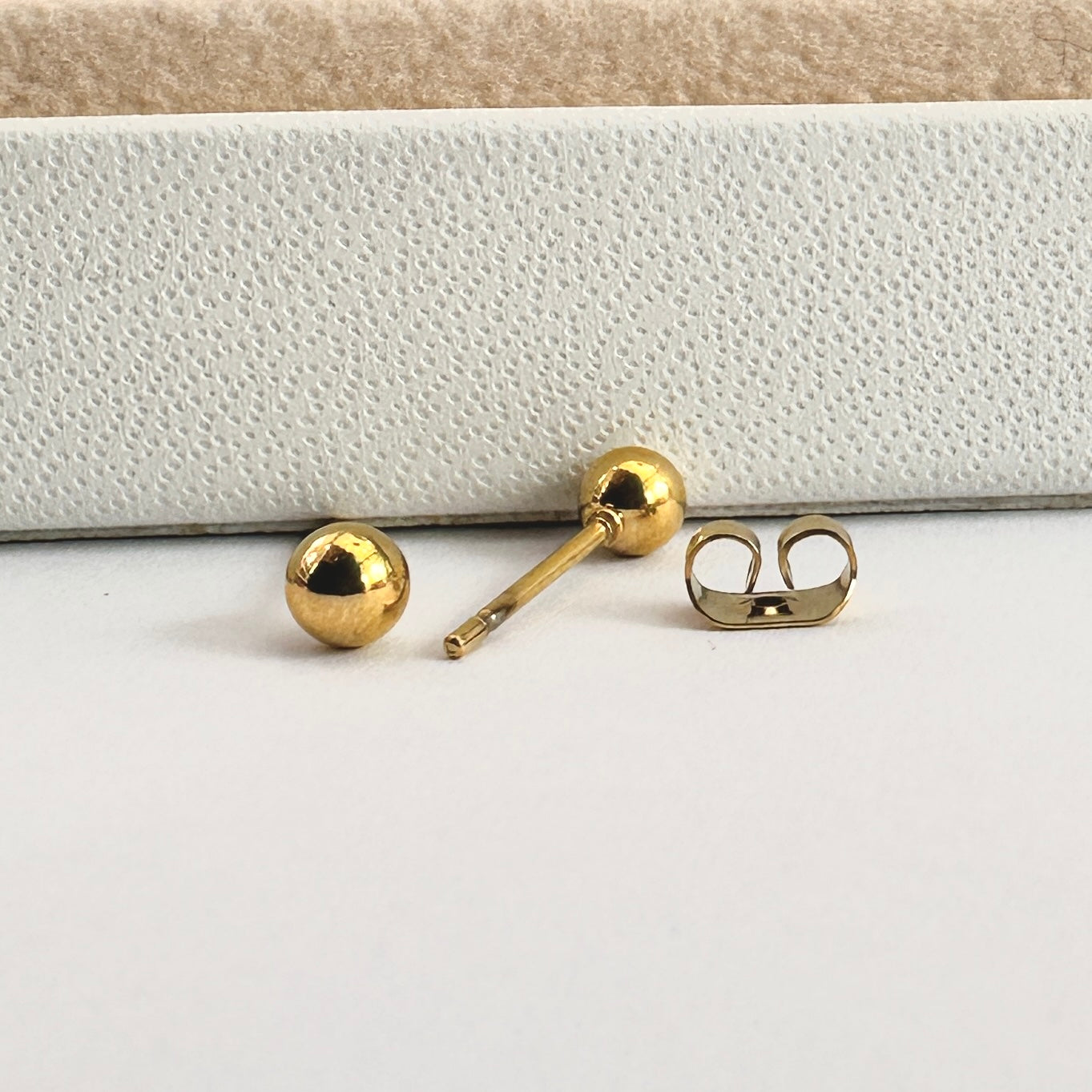 AROS BOLITA | BAÑO DE ORO 18K | 4MM