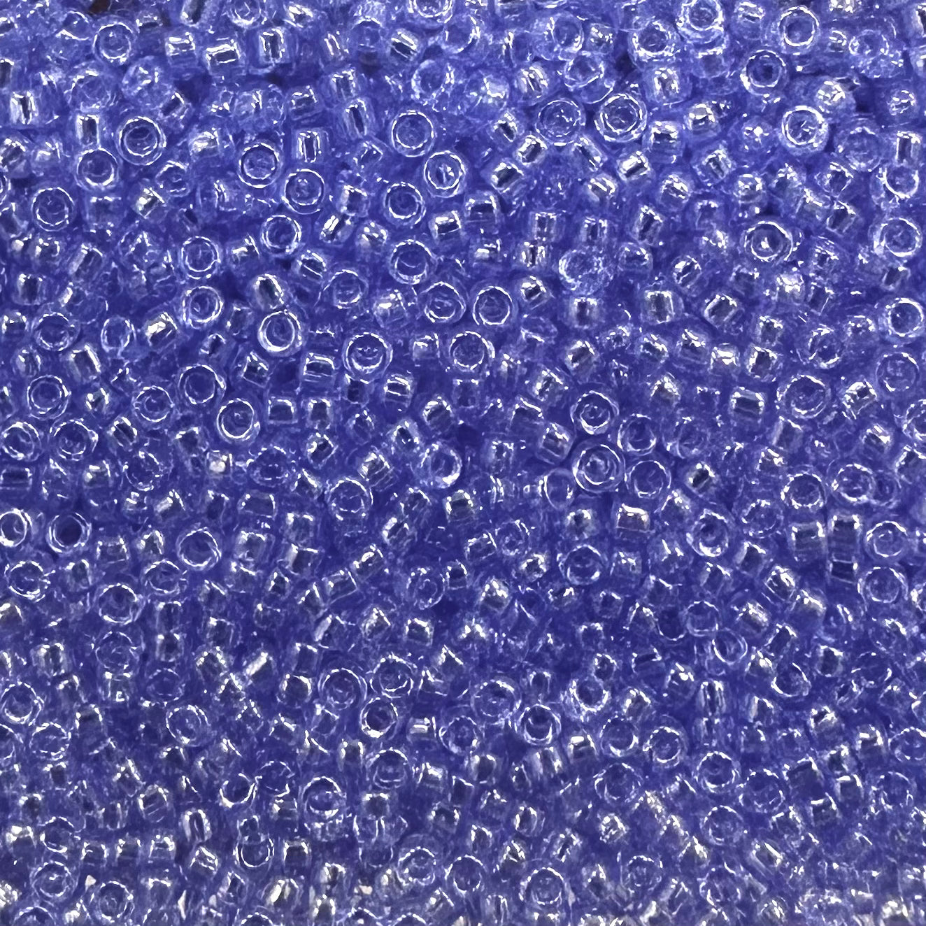 MIYUKI ROUND ROCAILLES 15/0 | 175RR | LAVANDA TRASLUCIDO SATIN