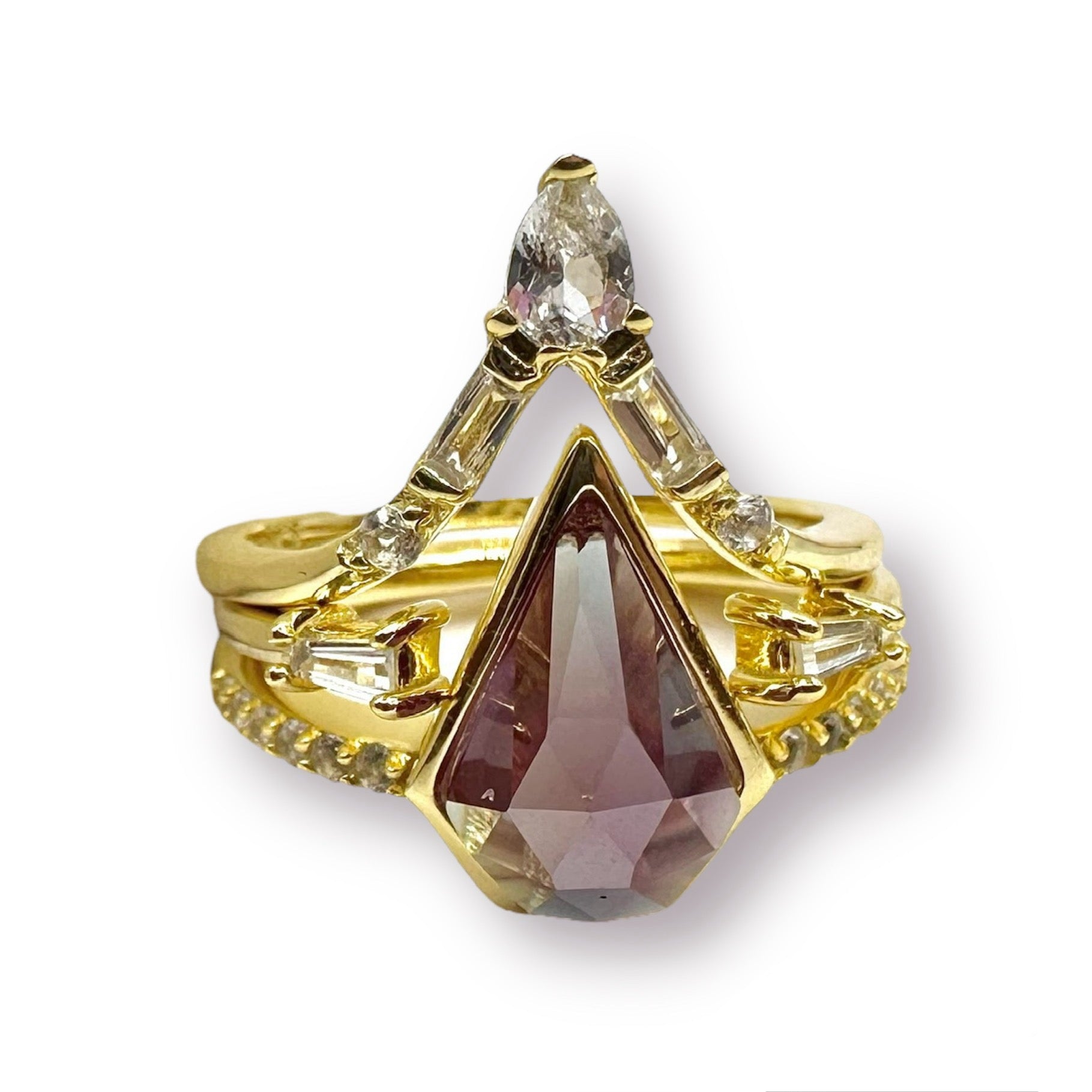 ANILLO CASTILLO | BAÑO DE ORO 14K