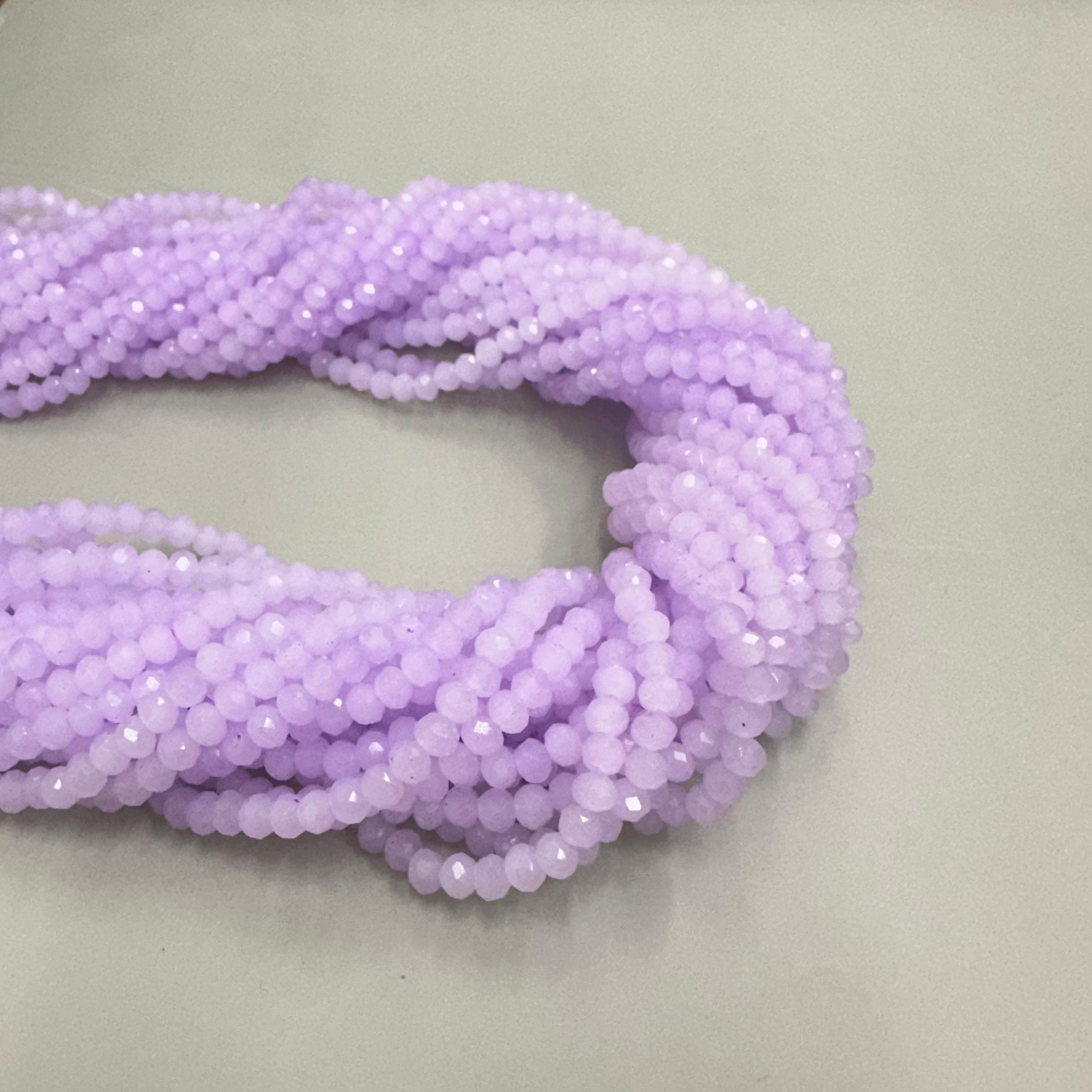 CRISTAL CHATO | 4.3 MM | LILA CLARO OPALESCENTE