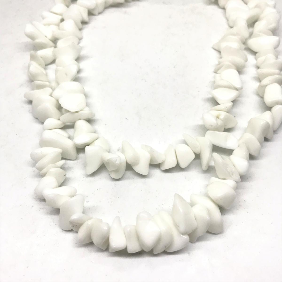 Chips Grande Piedra Natural | Jade blanco