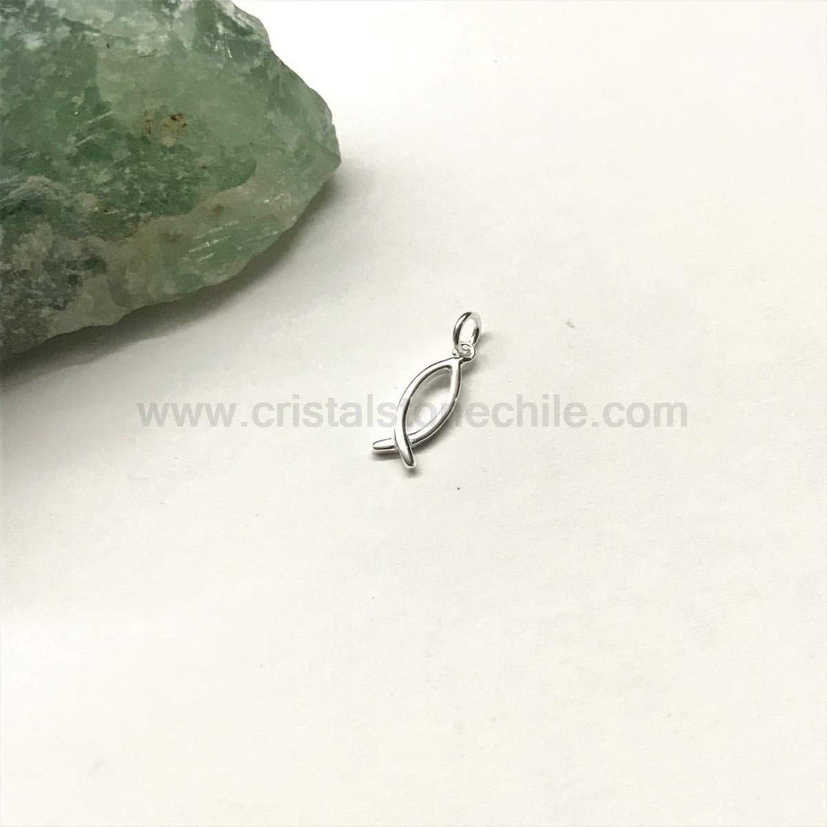 COLGANTE PEZ PLATA 925 | 12MM