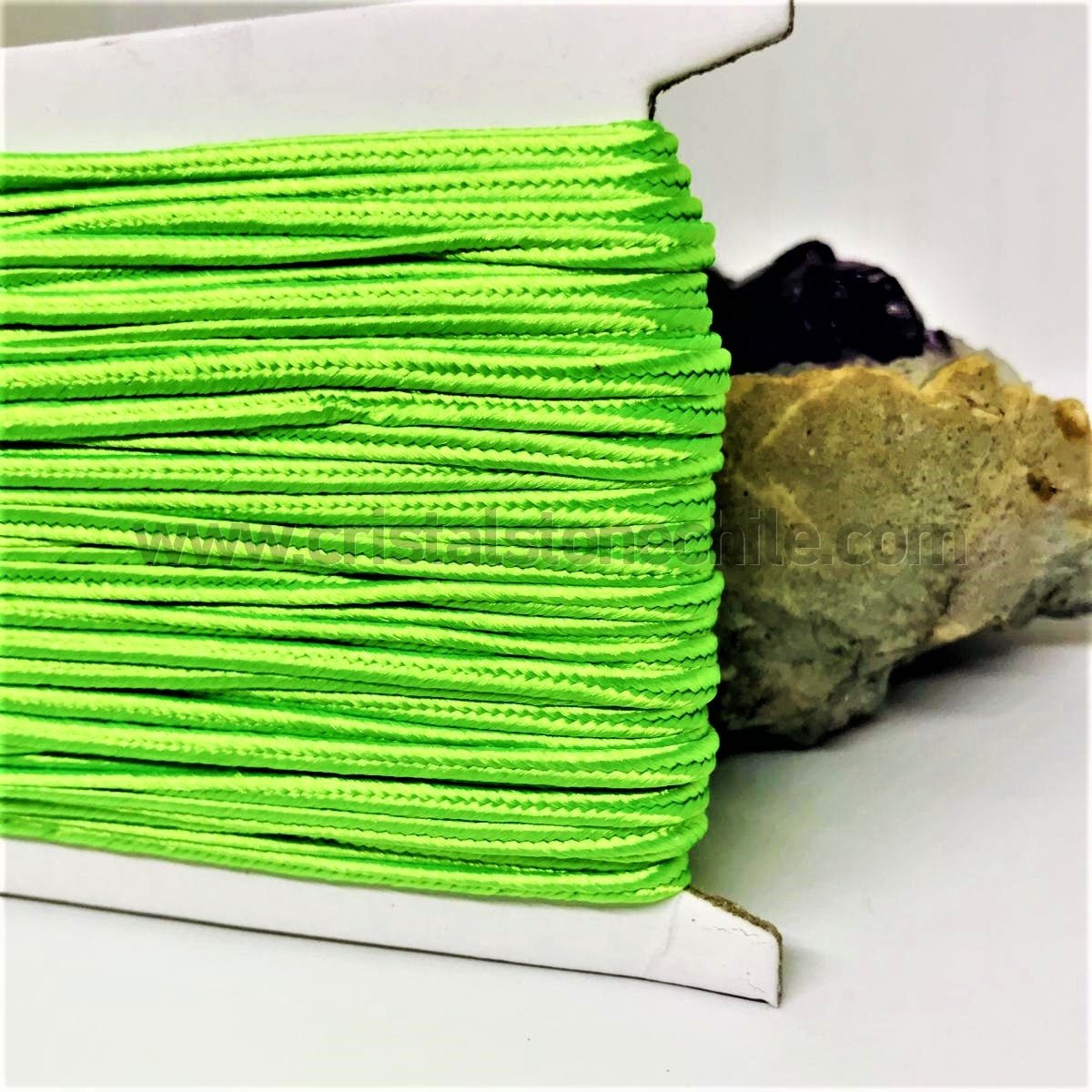 Cordon Soutache 3mm | Co.20 - 30 mtrs | Verde Fluor