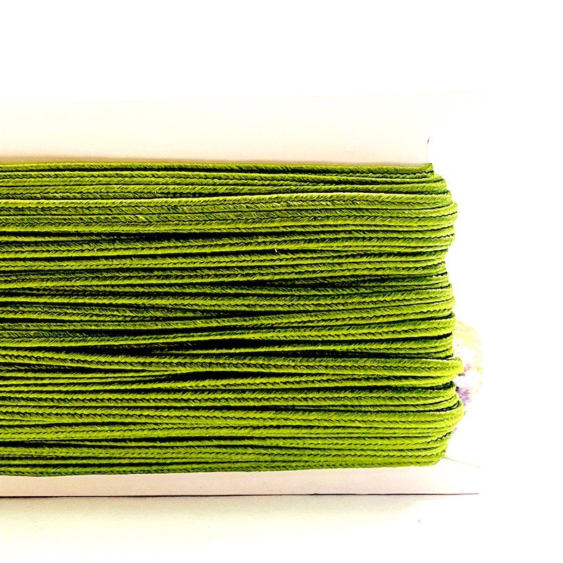 Cordon Soutache 3mm | Co.23 - 30 mtrs | Verde oliva