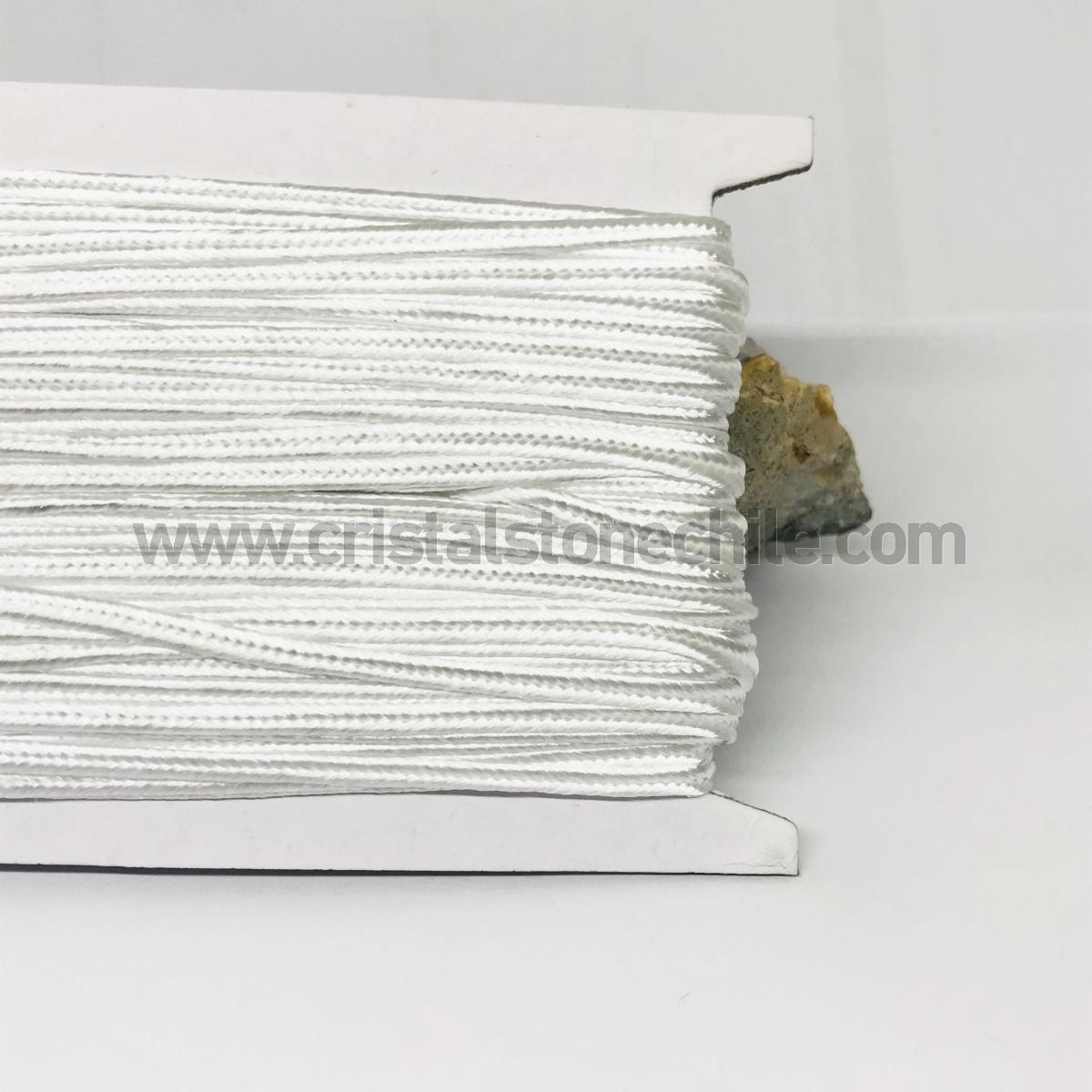 Cordon Soutache 3mm | Co.6 - 30 mtrs | Blanco