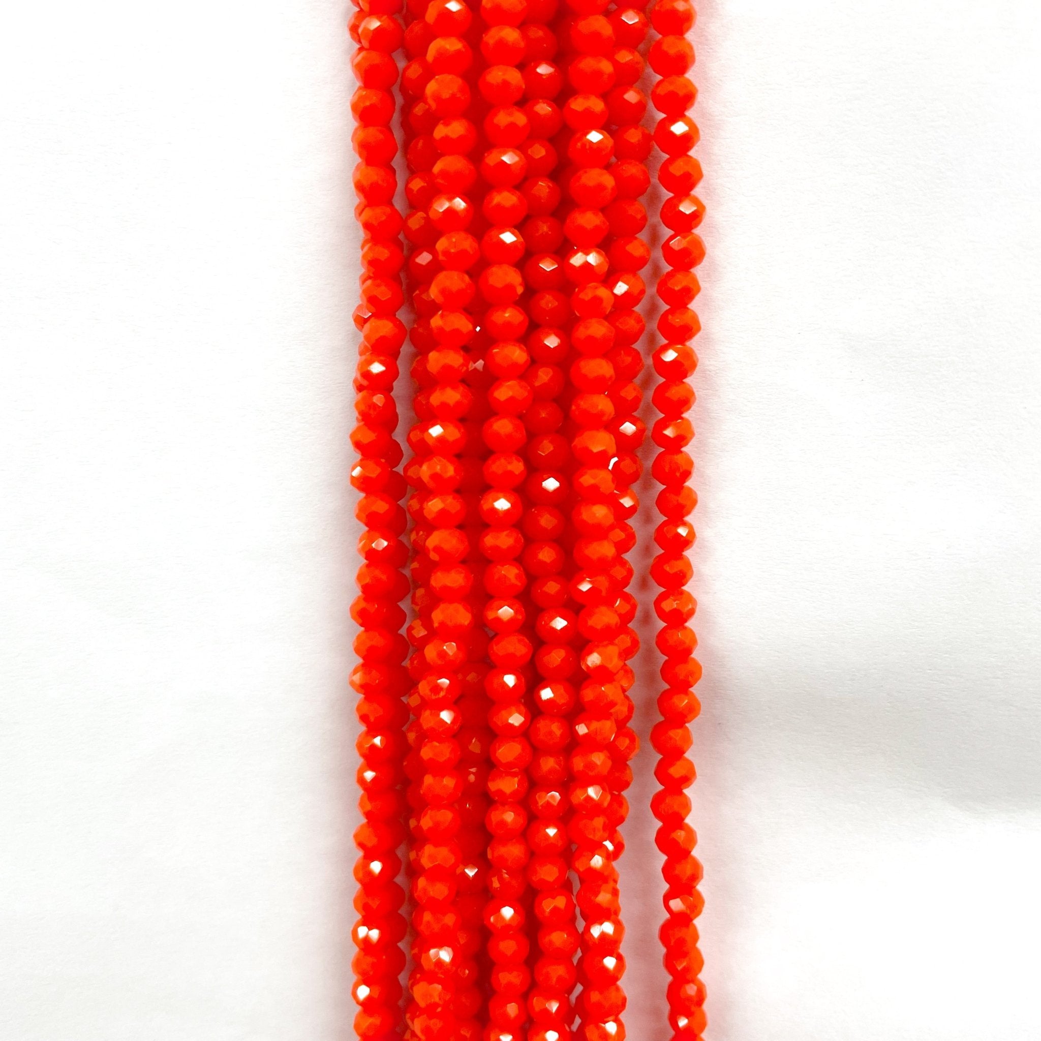 CRISTAL CHATO | 4MM | MATTE NARANJA
