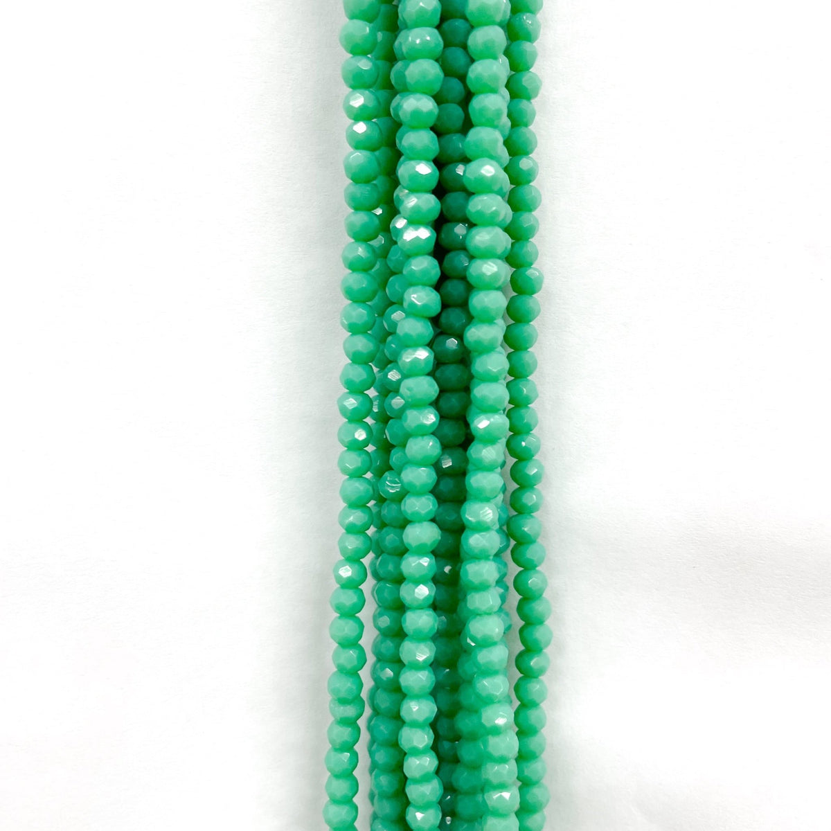 Cristal Chato | Matte Verde Turquesa 1