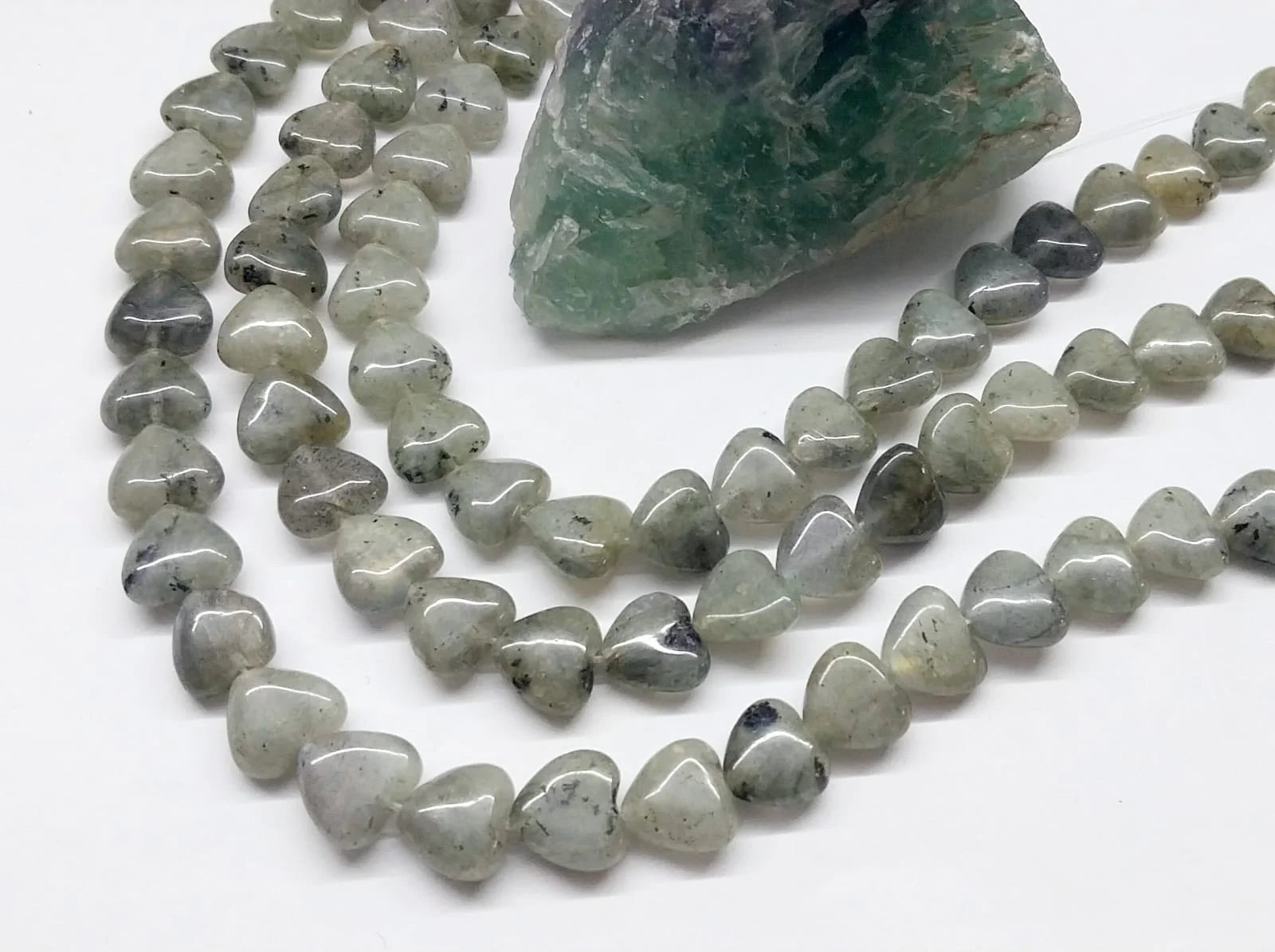 CORAZON DE PIEDRA | LABRADORITA | 10MM (13-19B)