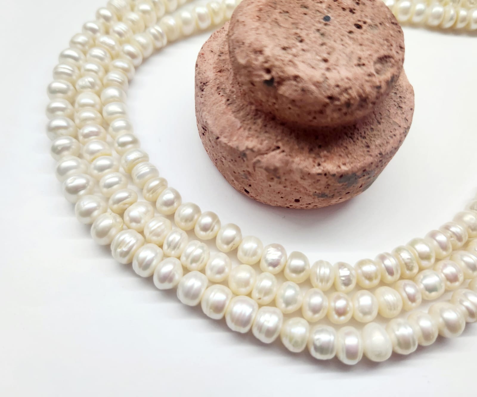 PERLA DE RIO | RONDELL IRREGULAR | 7X4.5MM