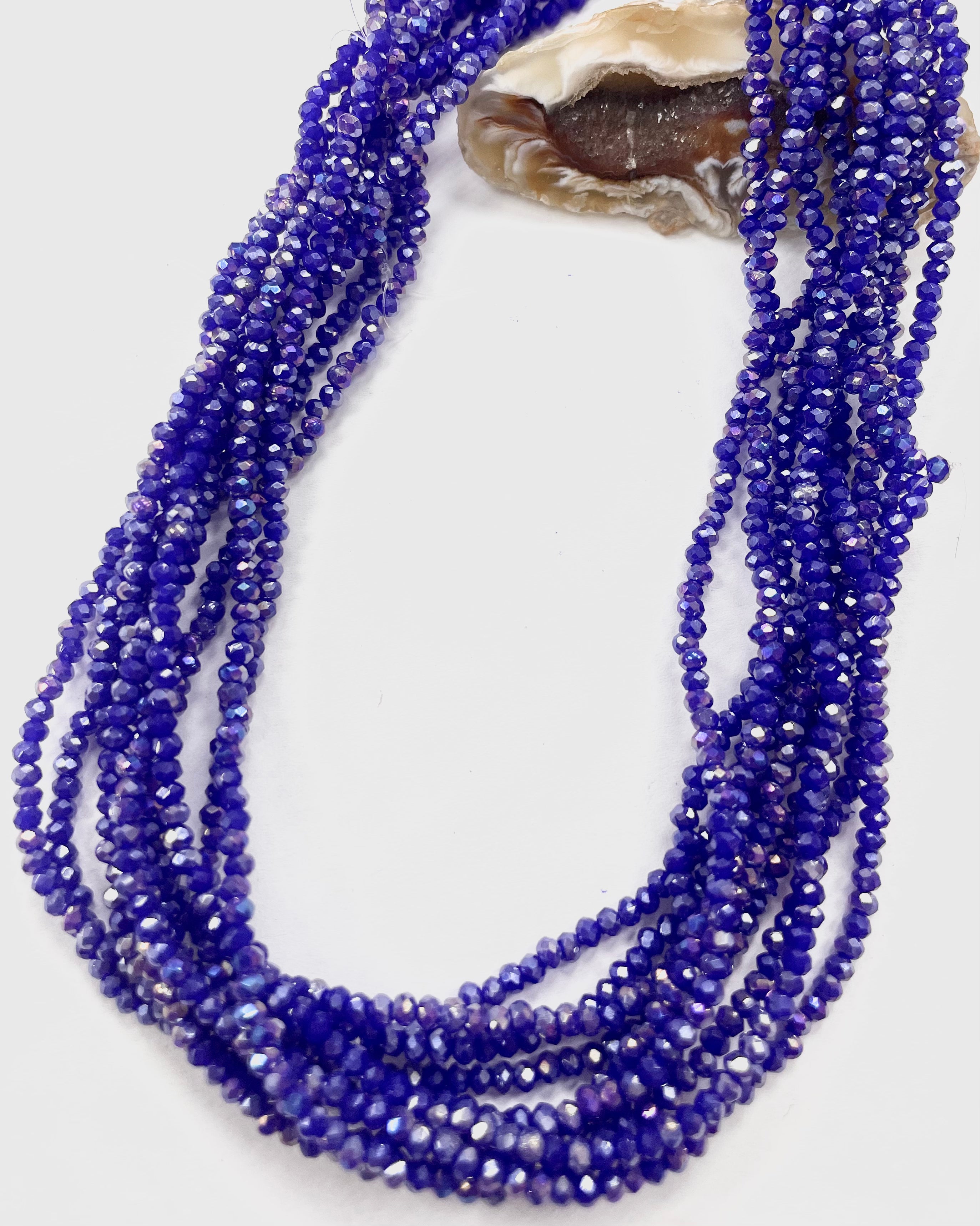 CRISTAL CHATO | MATTE AZUL REY TORNASOL