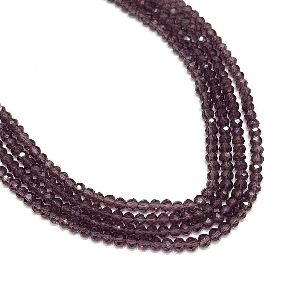 CRISTAL CHATO | 4MM | TRANSLUCIDO MORADO