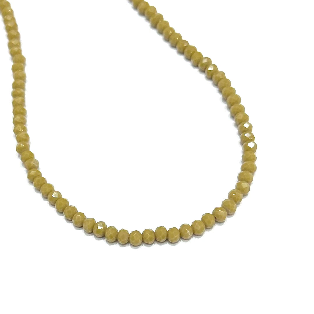 CRISTAL CHATO | 4MM | MATTE VERDE OLIVA