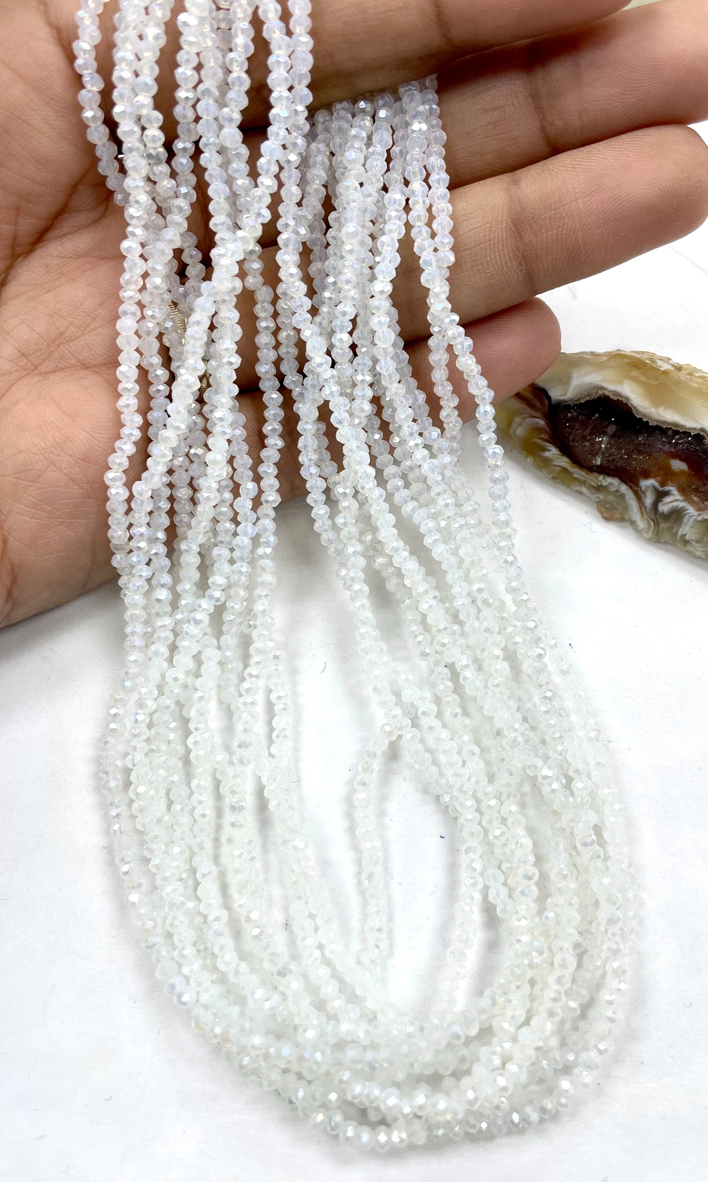 CRISTAL CHATO | TORNASOL OPALESCENTE BLANCO